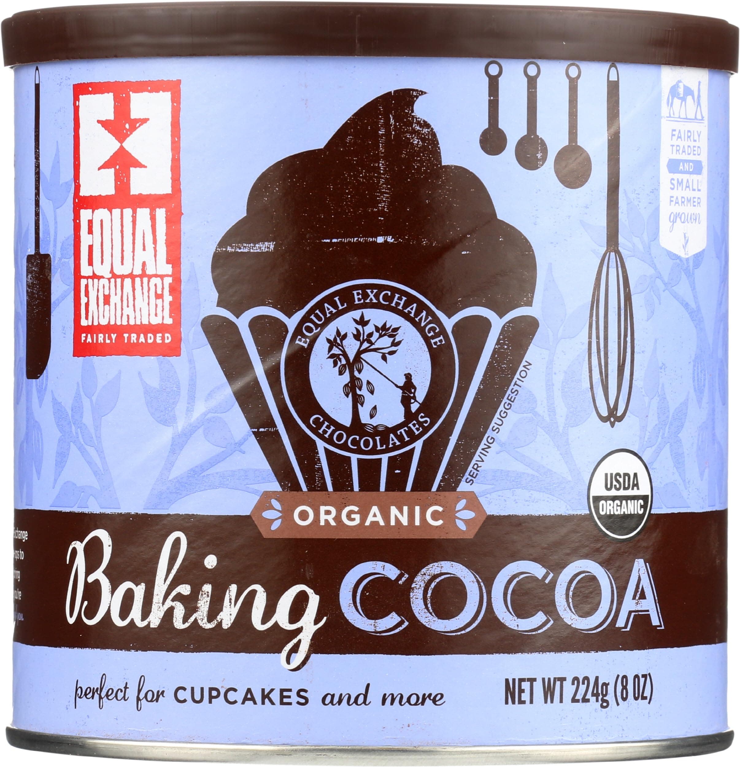Equal Exchange , Can Baking Cocoa 8 Ounce