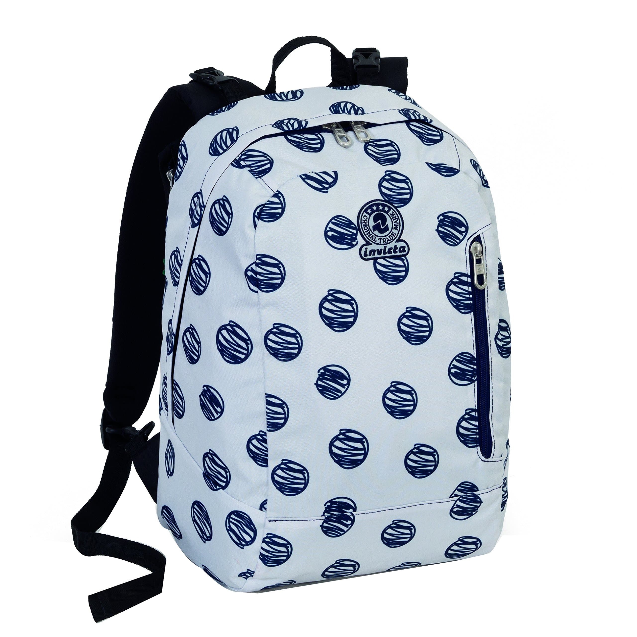 Backpack REVERSIBILE INVICTA TWIST - ELEMENT - White Blue 26Lt
