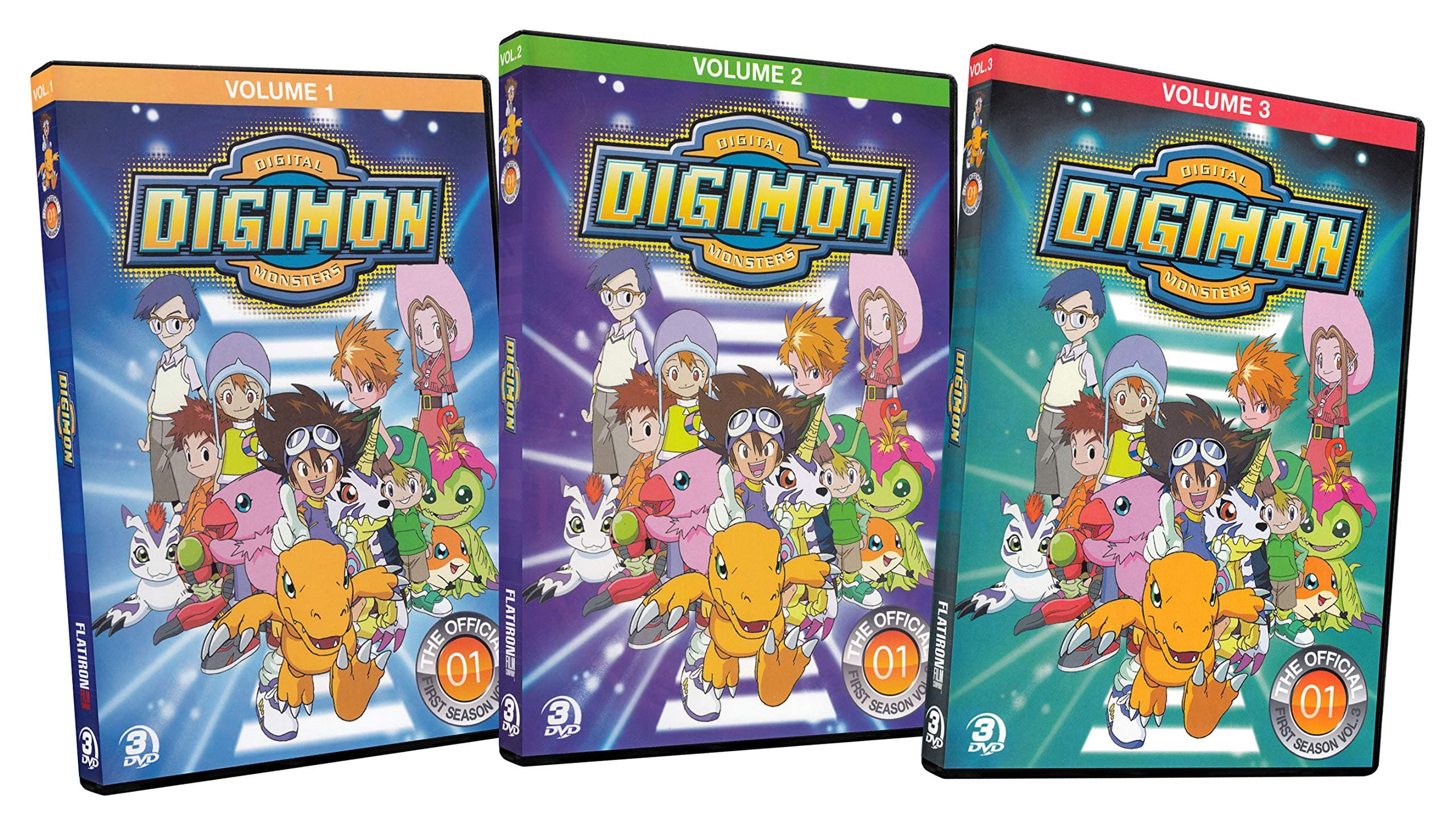 Digimon: Digital Monsters (Season 1 / Volume 1-3) (3-Pack)