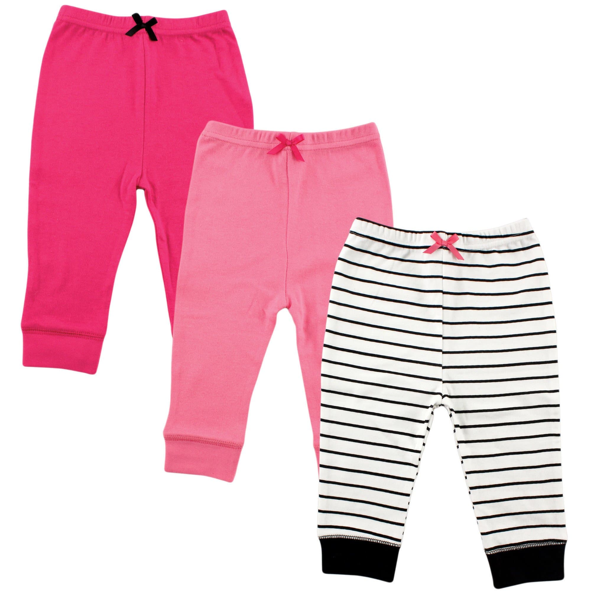 Luvable Friends Baby Boys 3 Pack Tapered Ankle Pants Pants