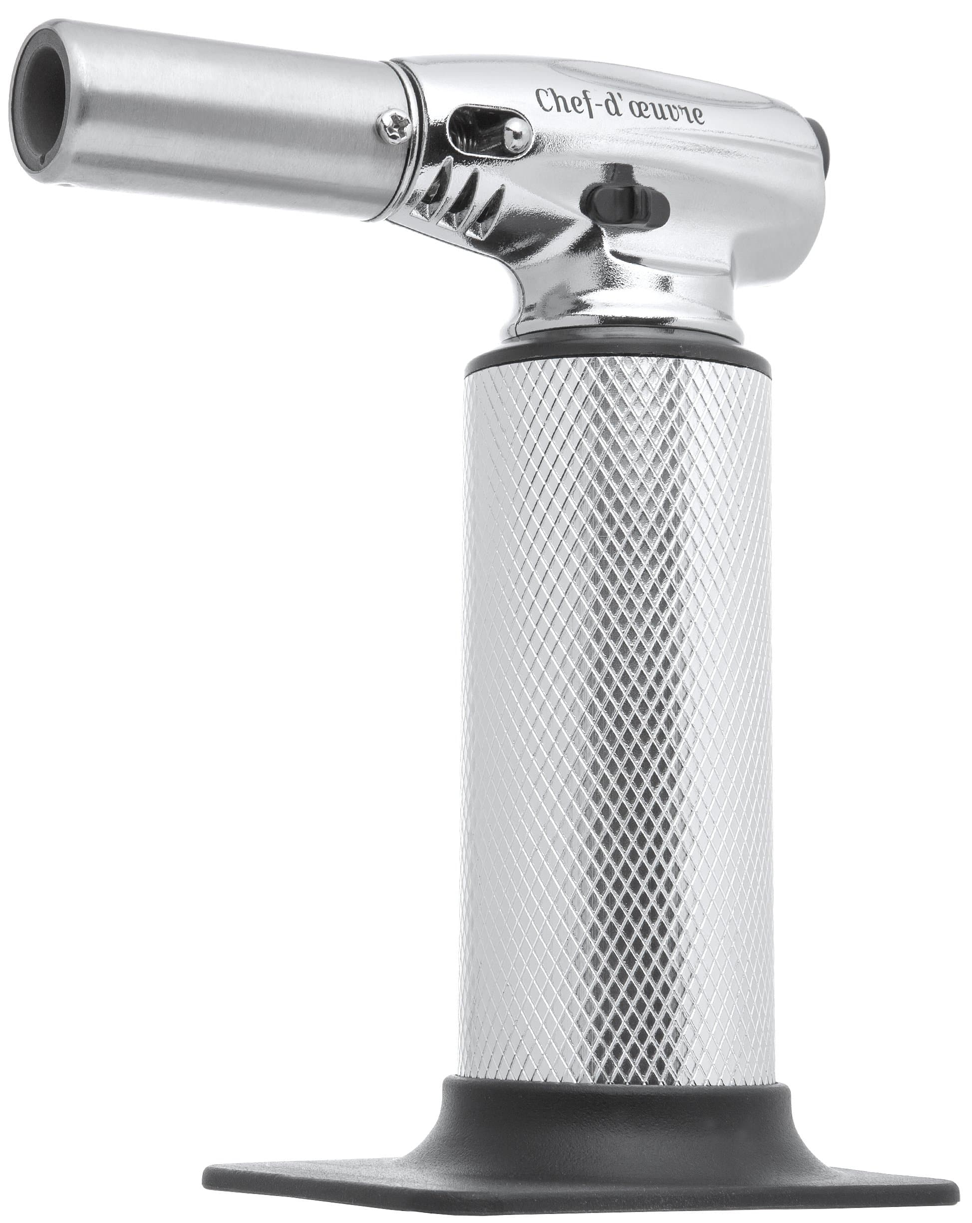 CULINARY CREME BRULEE TORCH | Kitchen Butane Hand Torch - Elegant Chef Cooking Torch To Impress Your Guests - Food Blow Torch To Master Recipes & Enhance Your Dining - Butane Not Included