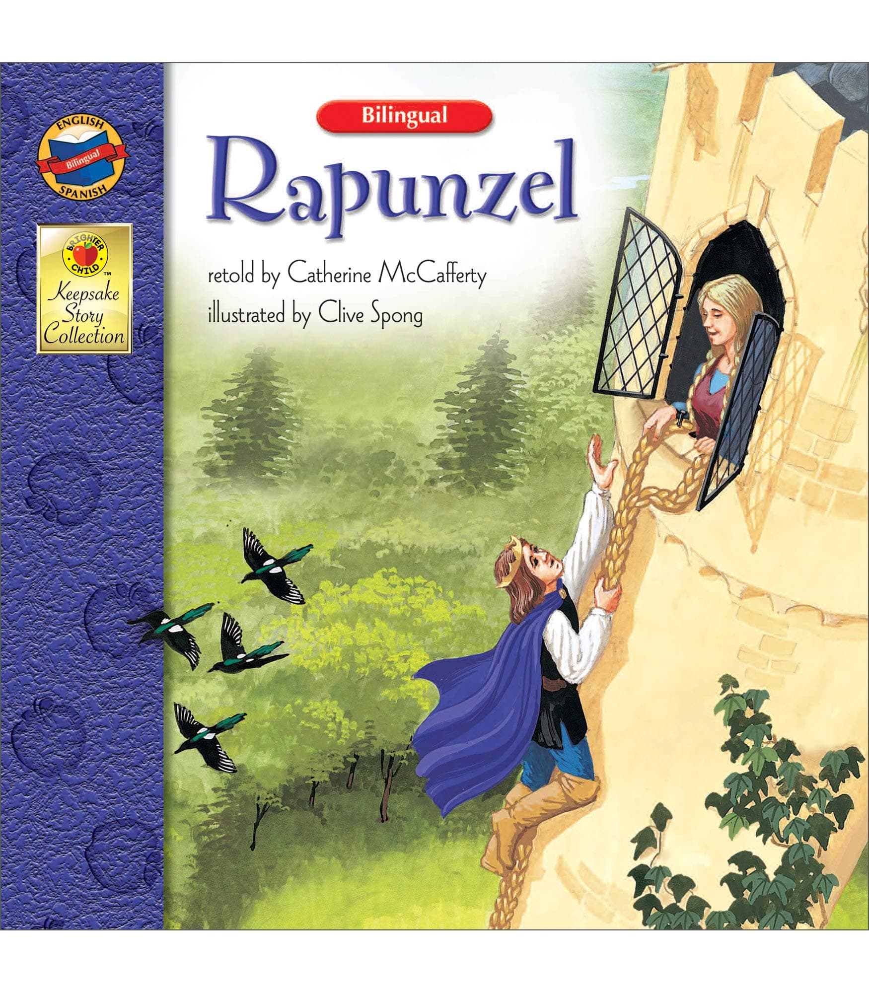 Rapunzel (Keepsake Stories, Bilingual) Paperback – January 1, 2008