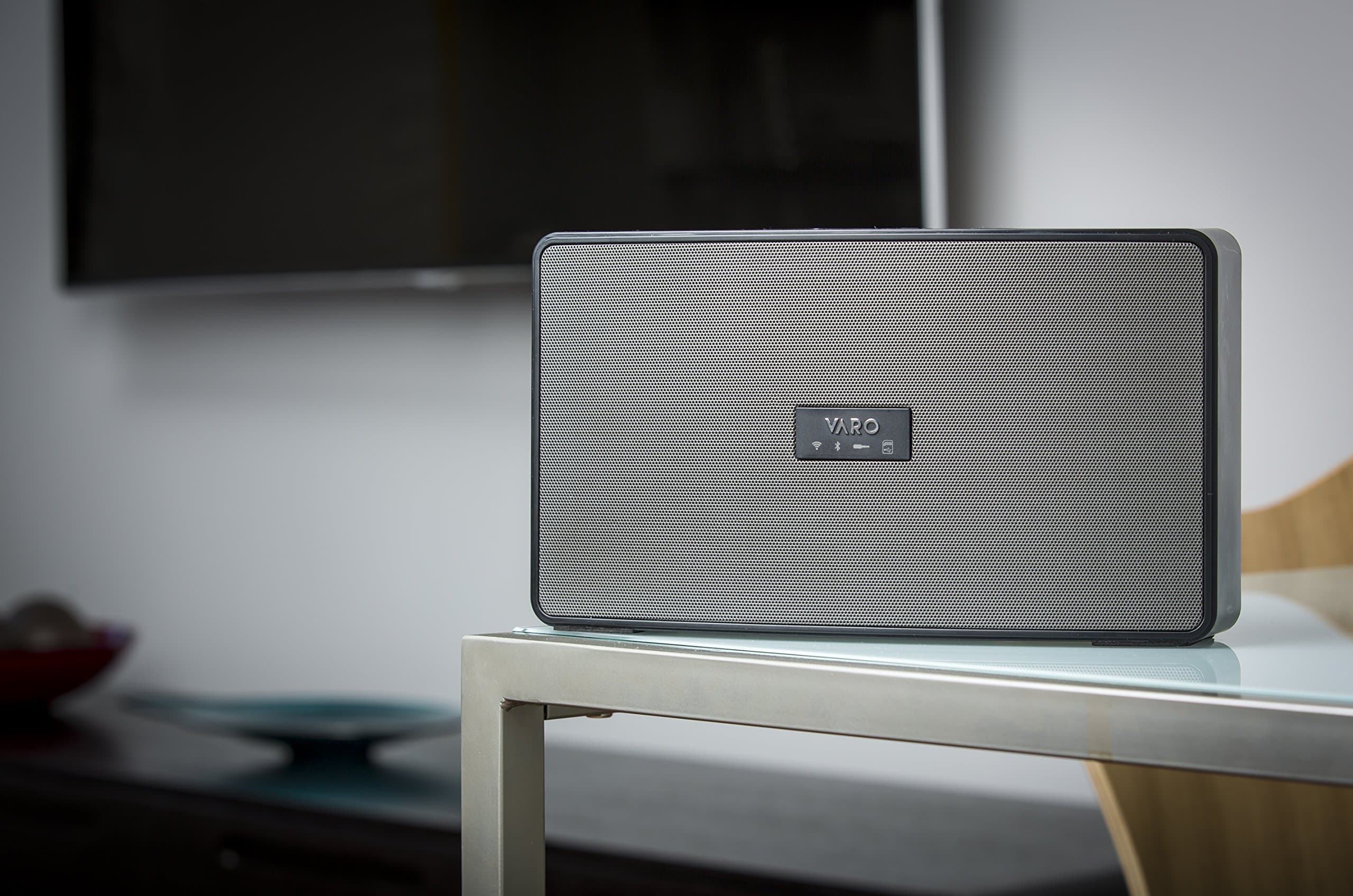 VARO Portable WiFi + Bluetooth Multi-Room Speaker, Vibe (iOS Only)