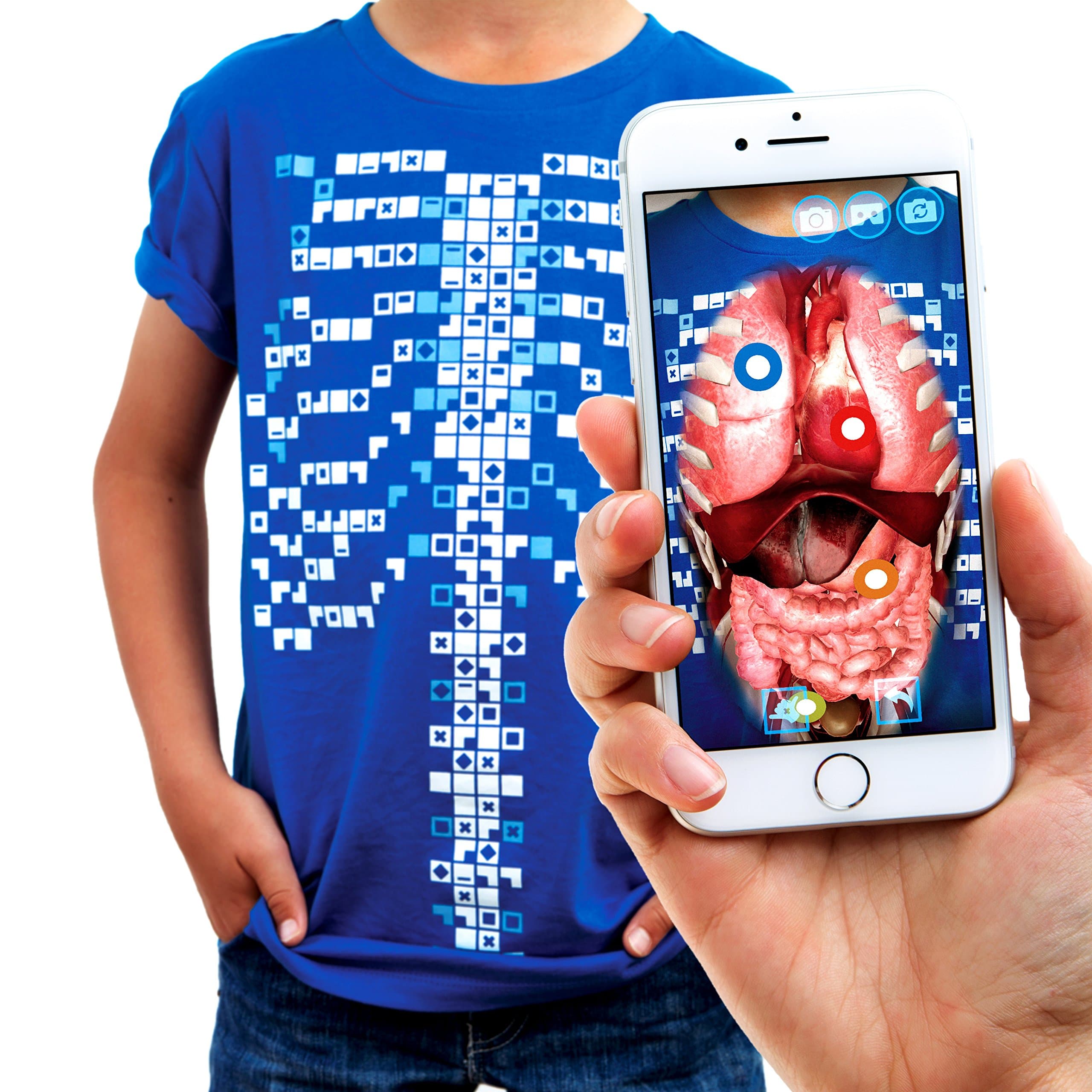 Virtuali-Tee | Educational Augmented Reality T-shirt | STEM Toy Ages 3 and Up