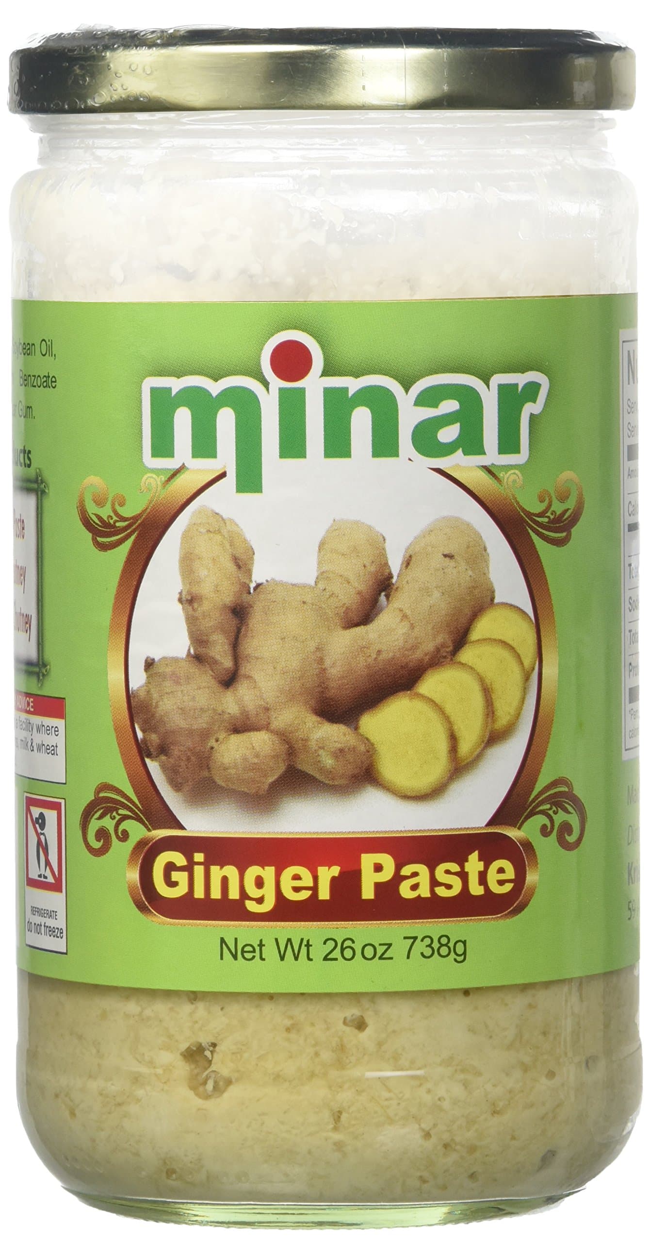 Minar, Ginger Paste, 738 Grams(gm)