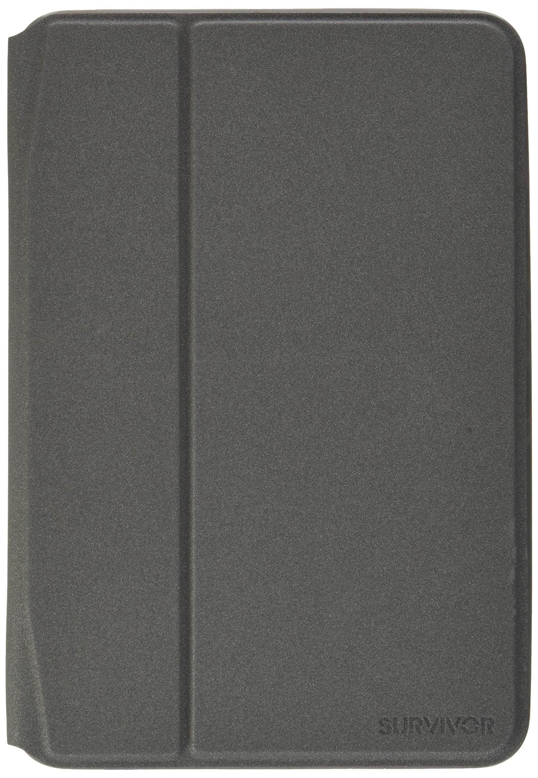GriffinTechnology GB42183 iPad Mini 4 Protective Case, Survivor Journey Folio, Gray, Grey