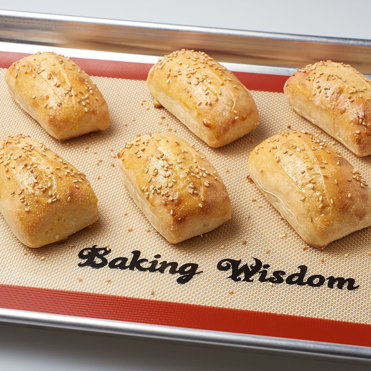 Baking Silicone Mat Set of 2 Non-stick Sheets Highly Durable Anti Slip Heat Resistant