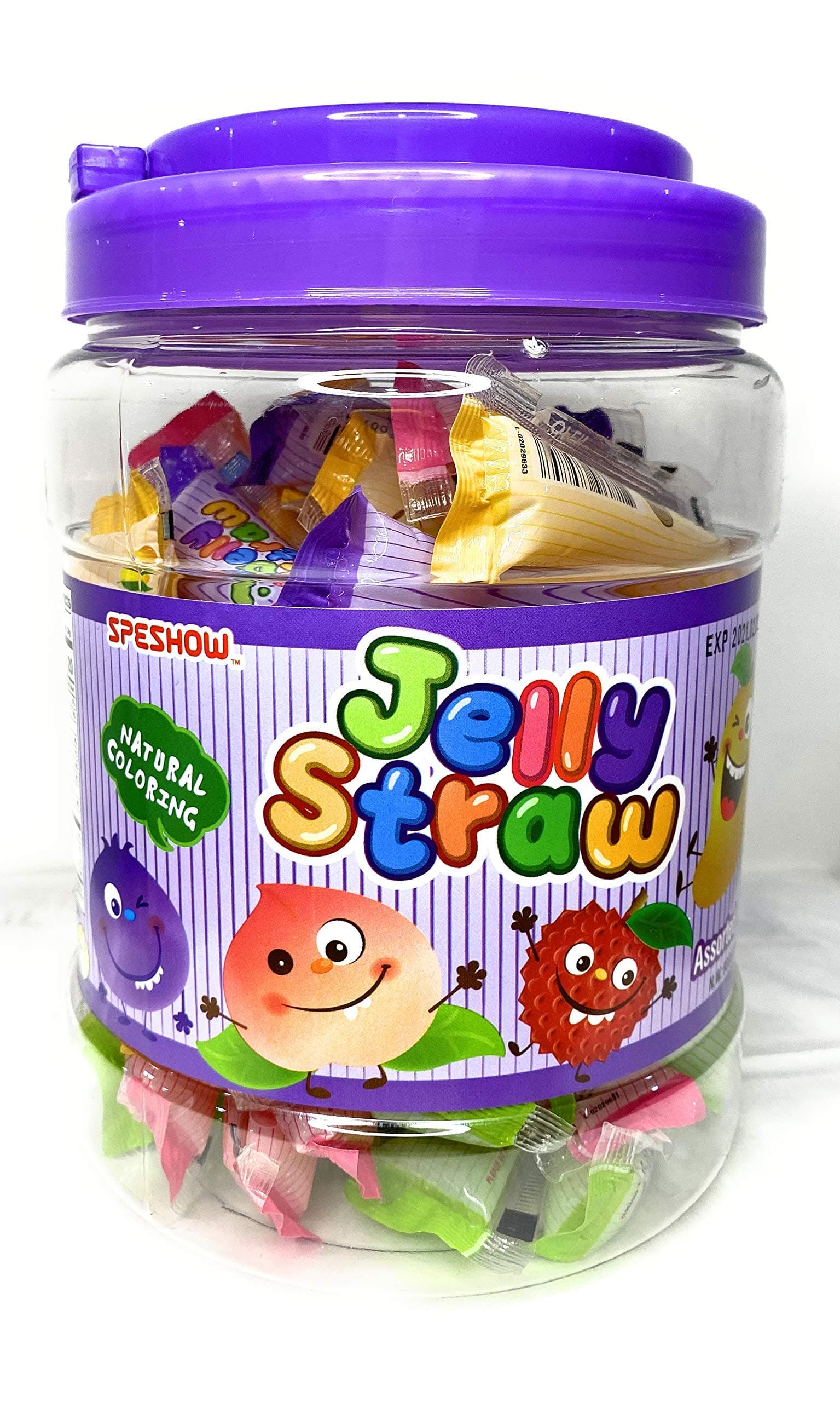 Speshow Jelly straws- Assorted Flavors 28.2 OZ