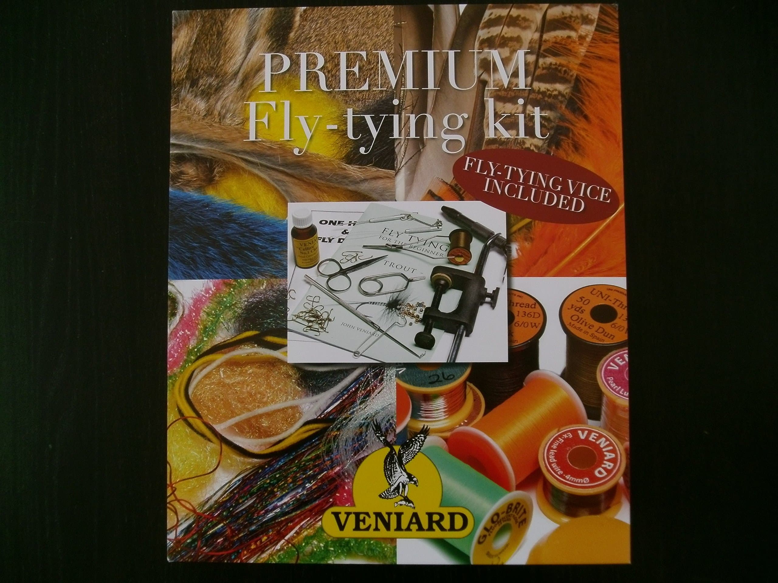 *NEW* VENIARD PREMIUM FLY TYING KIT - INC. TOOLS & VICE