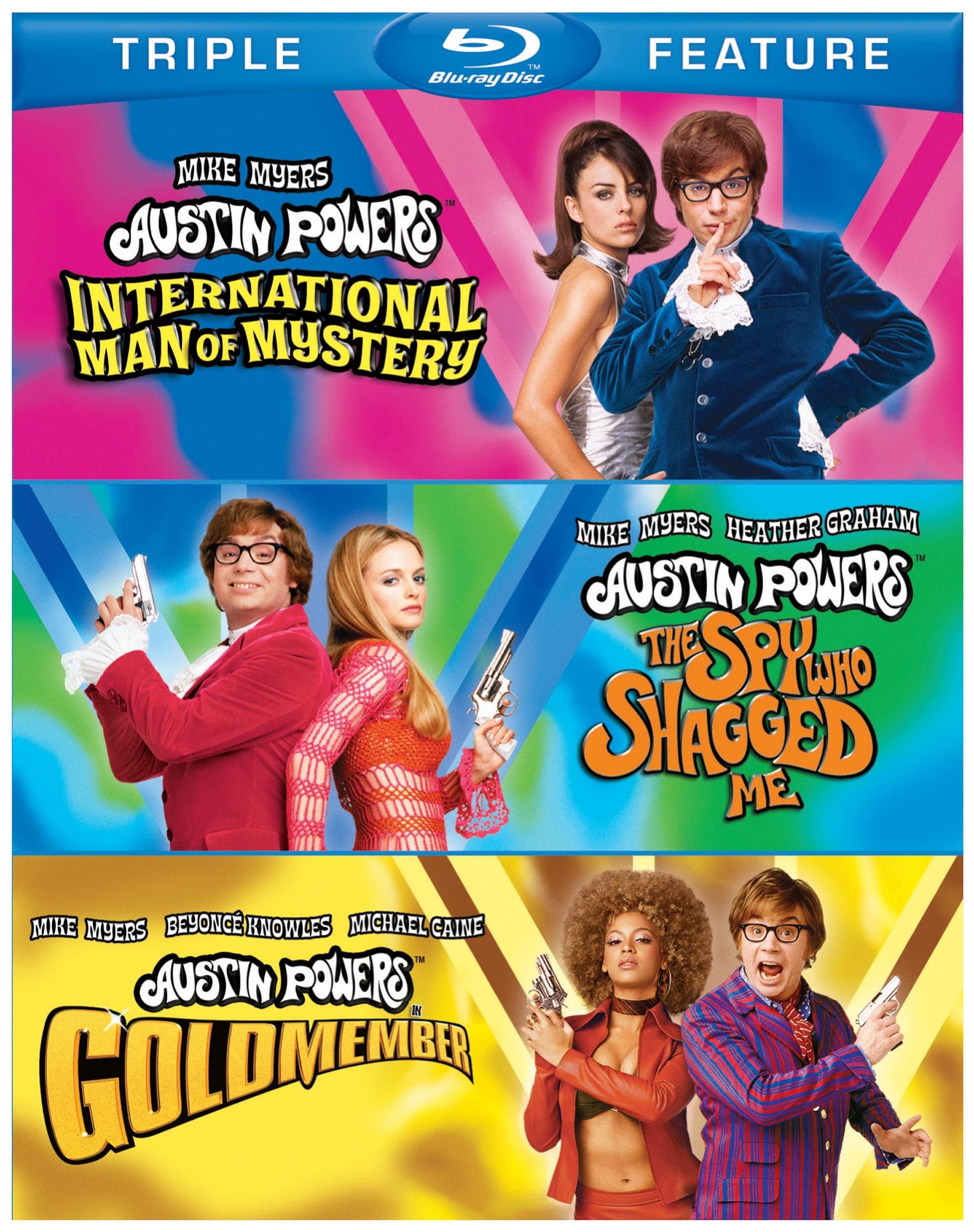 Austin Powers: Triple Feature [Blu-ray] [US Import]
