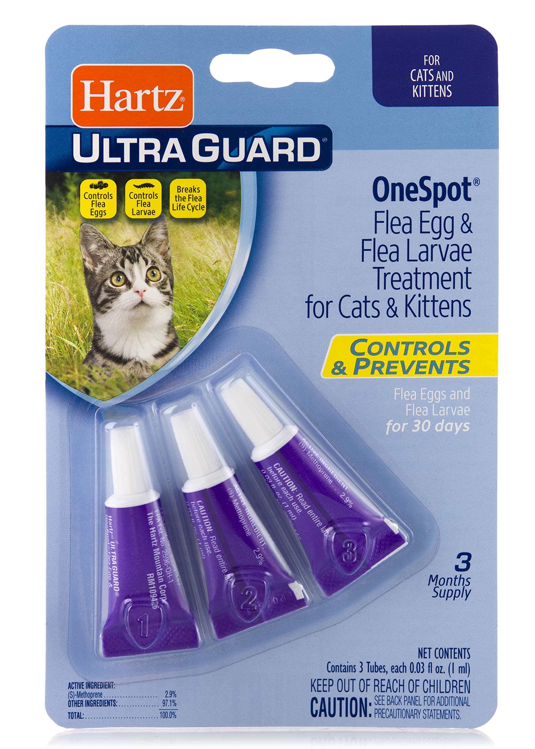 HartzUltraGuard Onespot - Cat