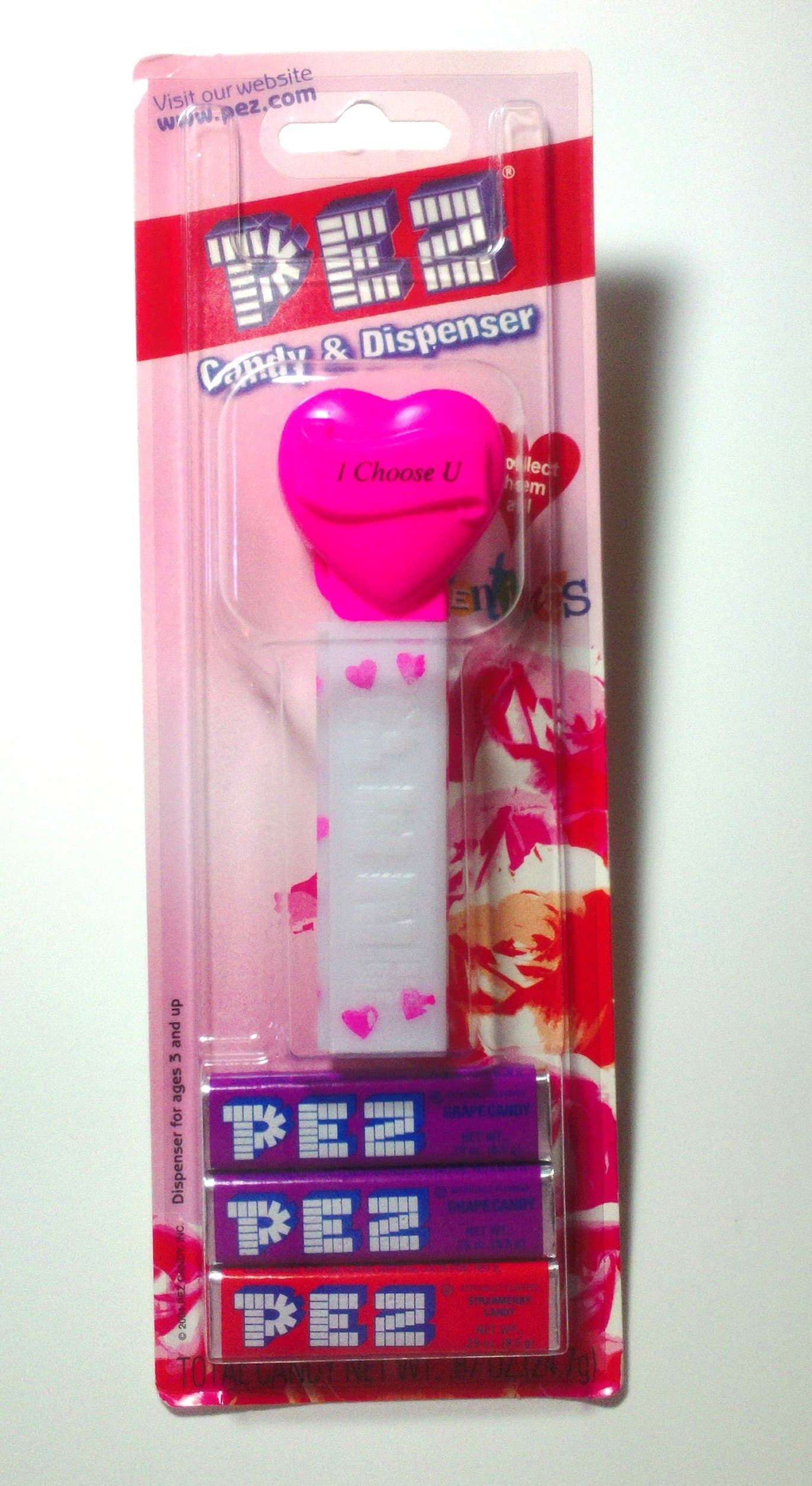 Valentine "Be Mine" Dispenser with Candy