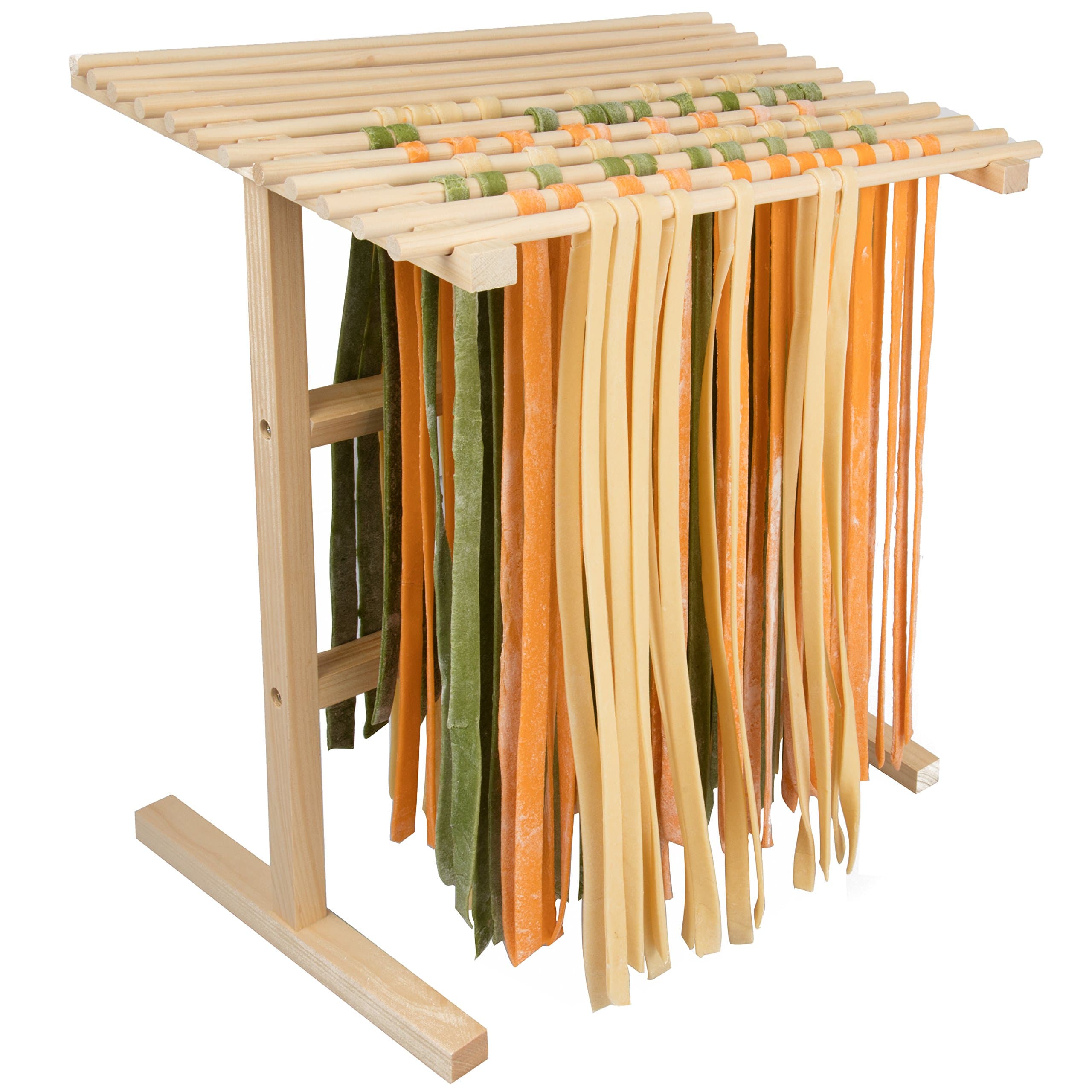 CucinaProPasta Drying Rack - 515, 13-inch, Brown