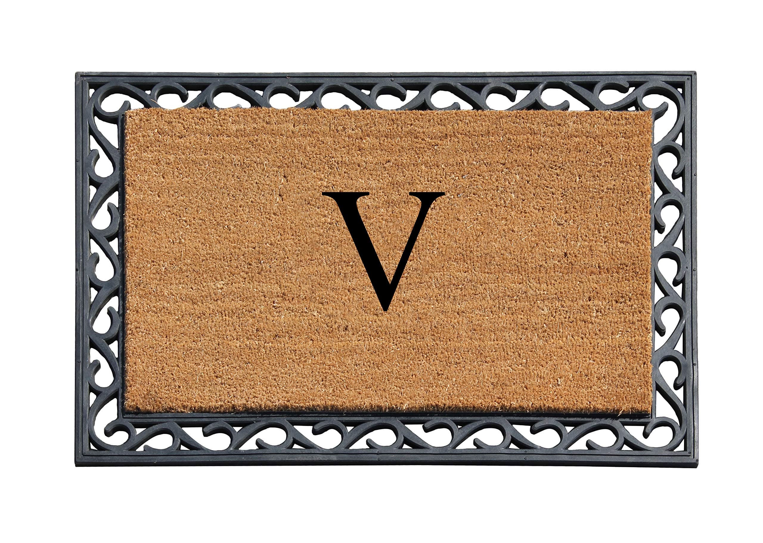 A1 Home Collections Tray Mat First Impression Rubber Monogrammed