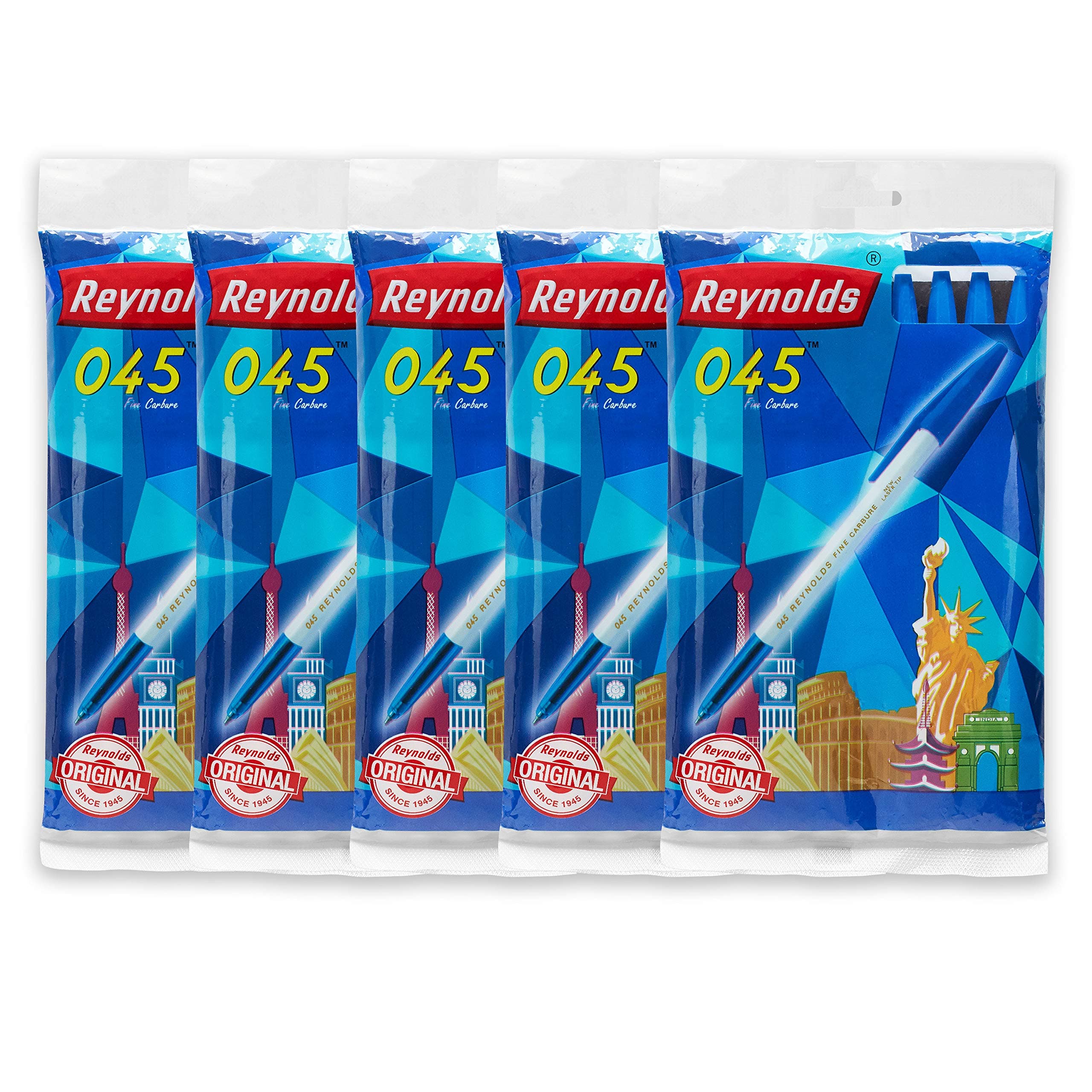 045 Ball Pen # Blue (50 Pcs. / Box)