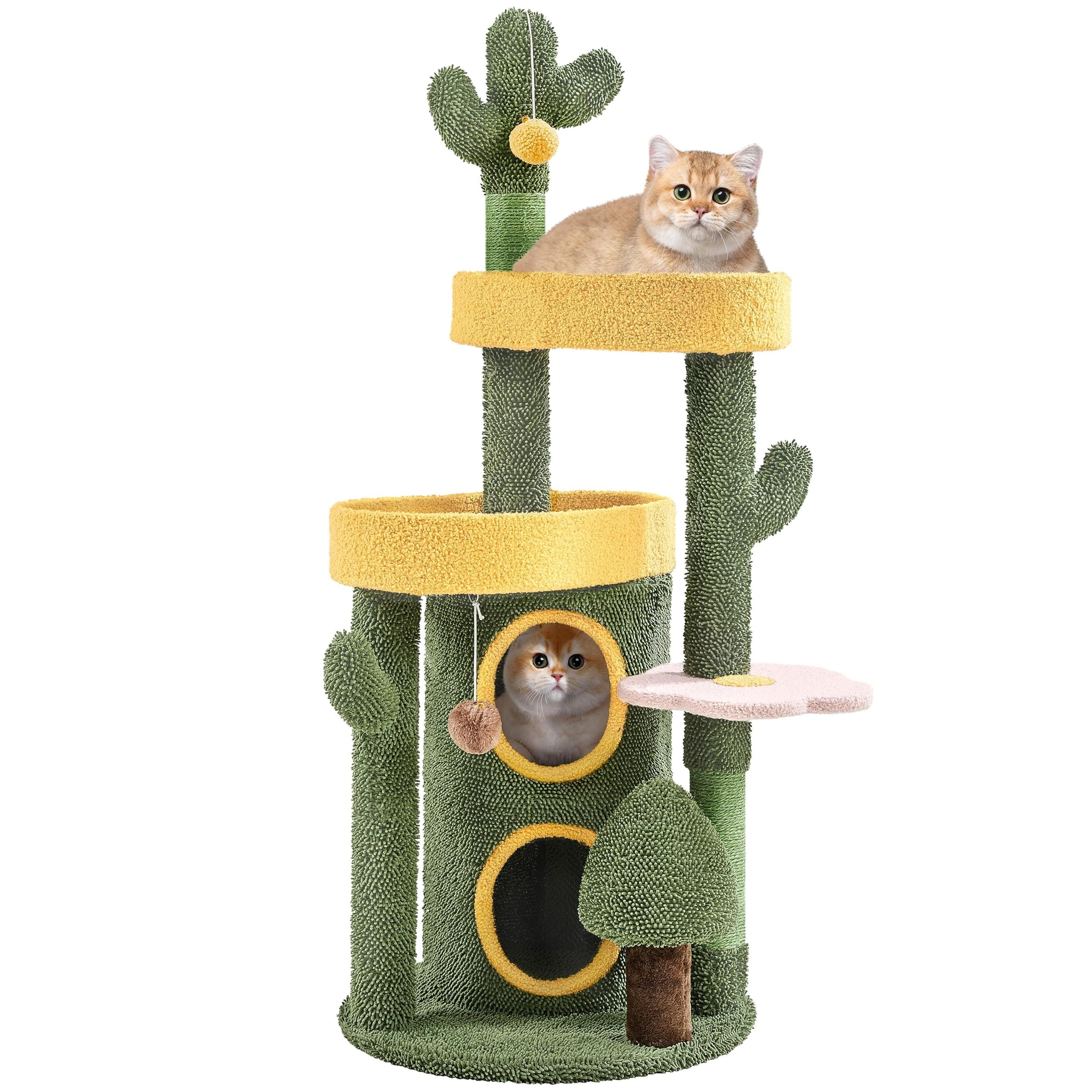 48.5in H Cactus Cat Tree