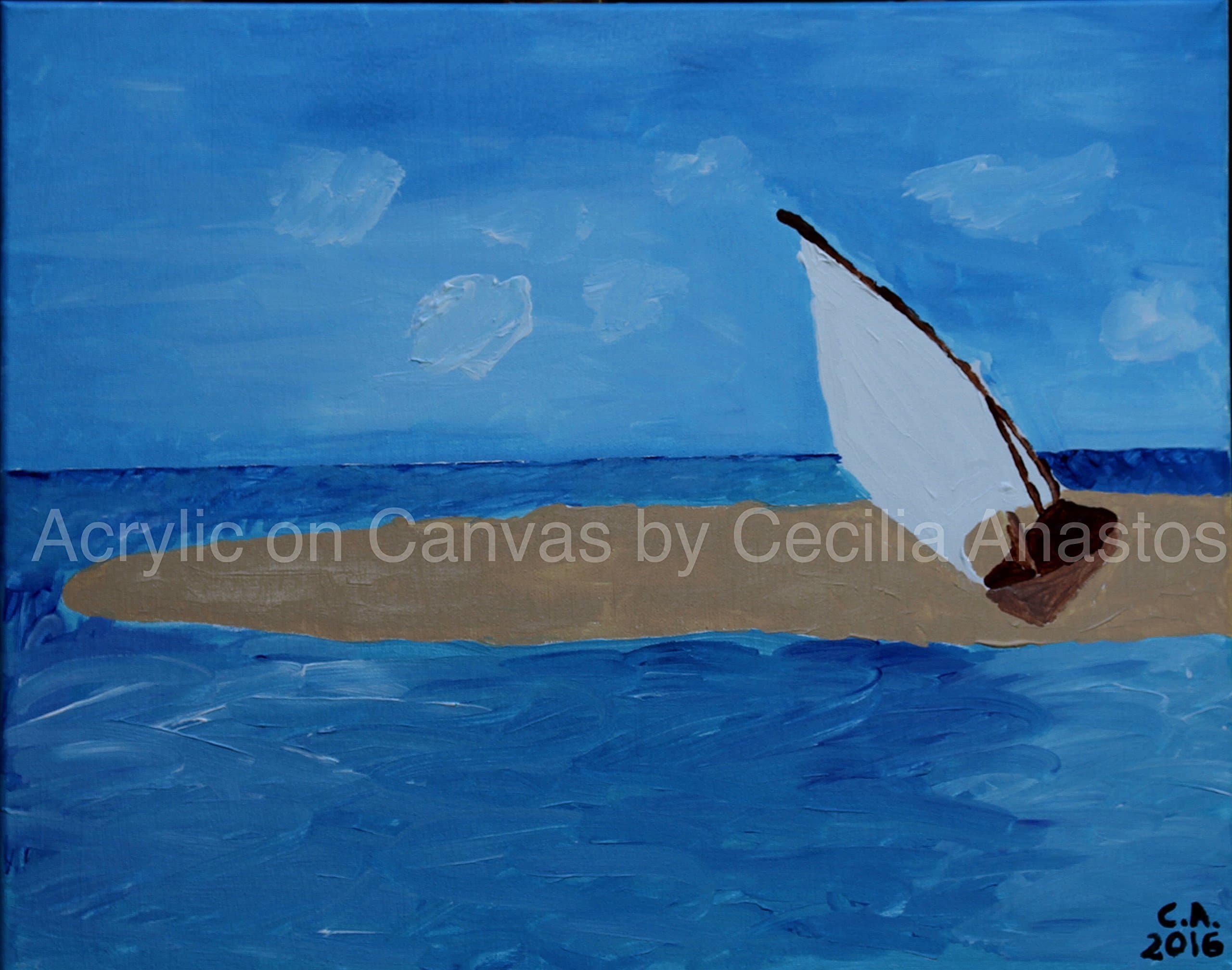 Maldives (2016) Acrylic on Canvas