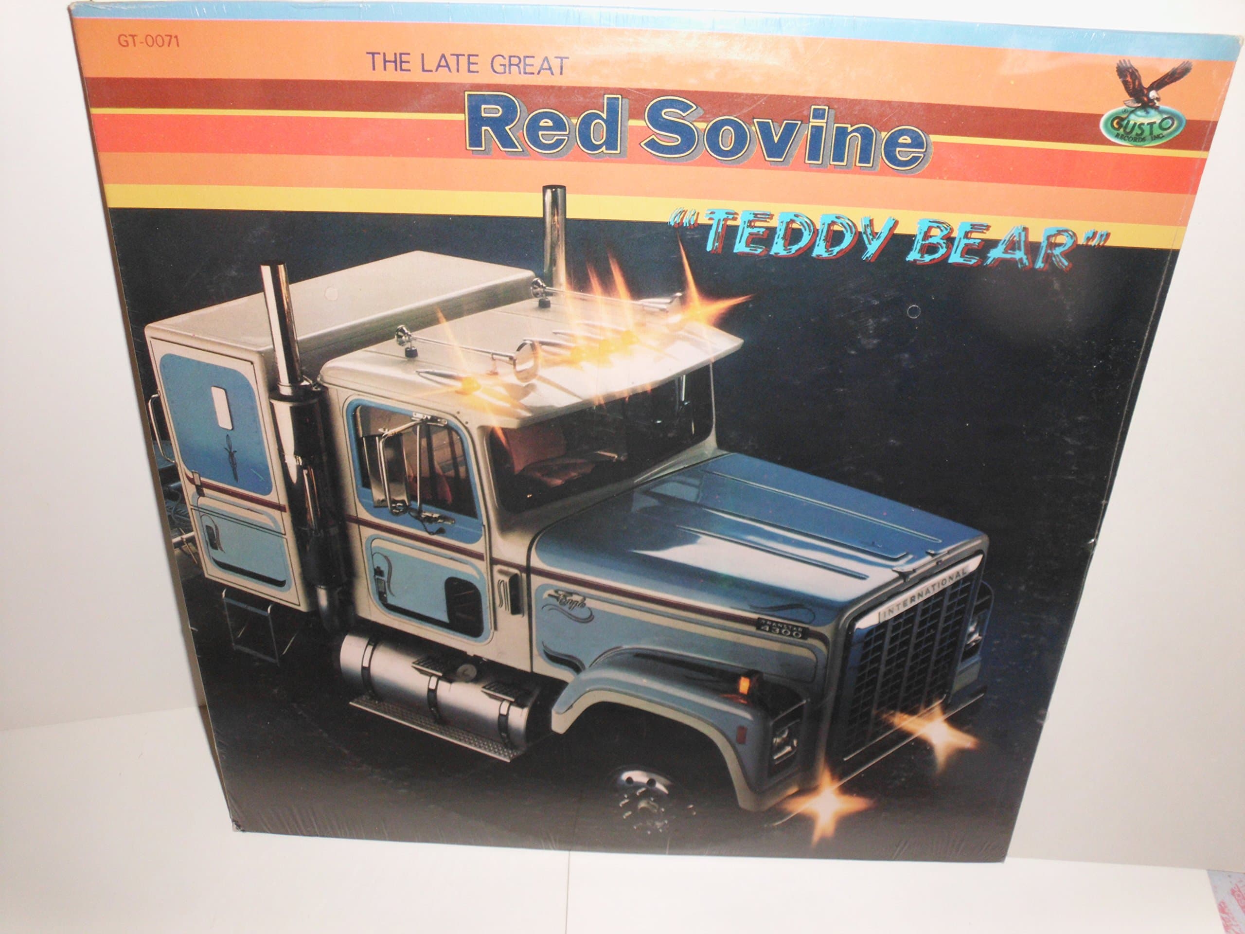 RED SOVINE Teddy Bear LP Gusto GT-0071