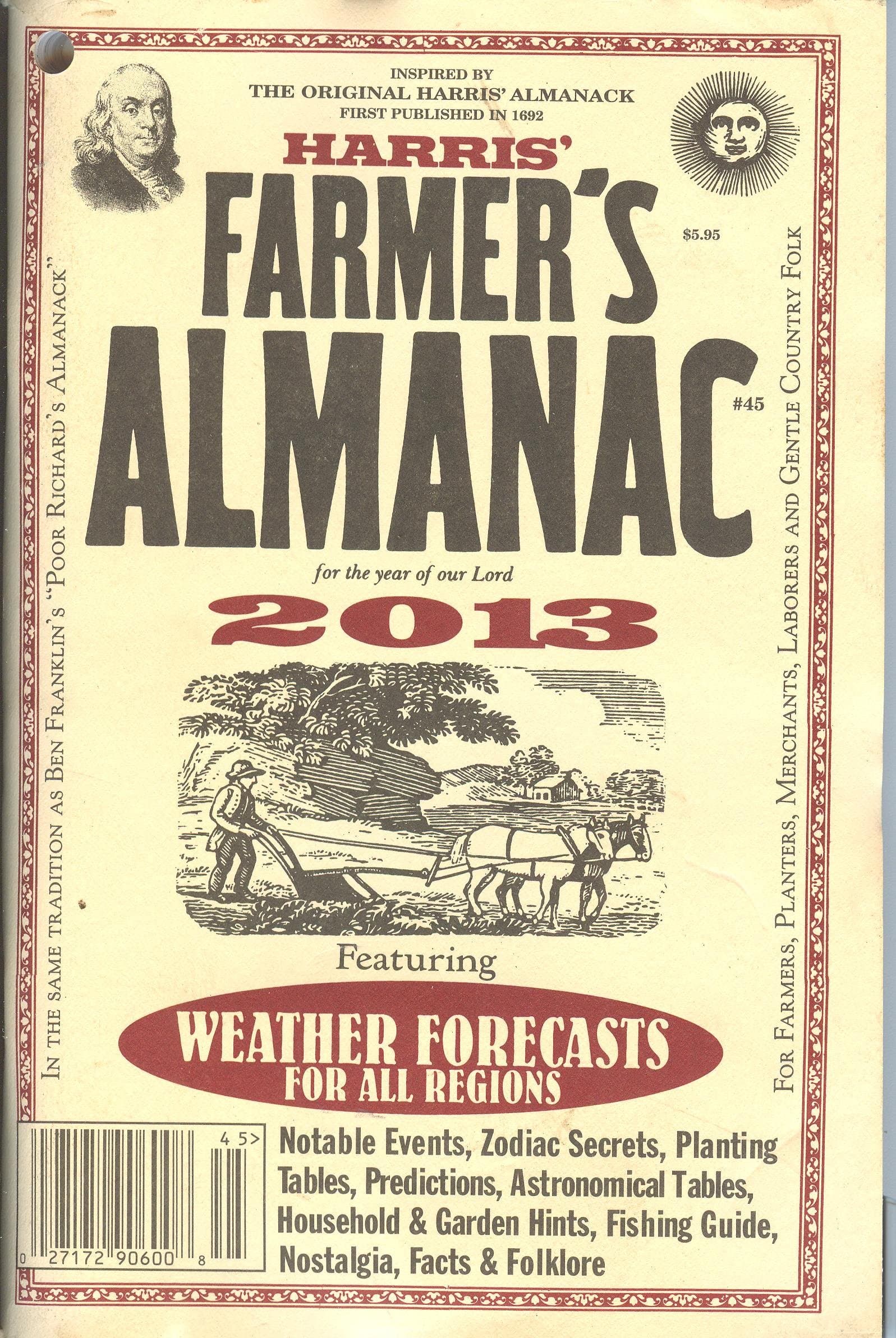 Harris Farmer`s Almanac 2013