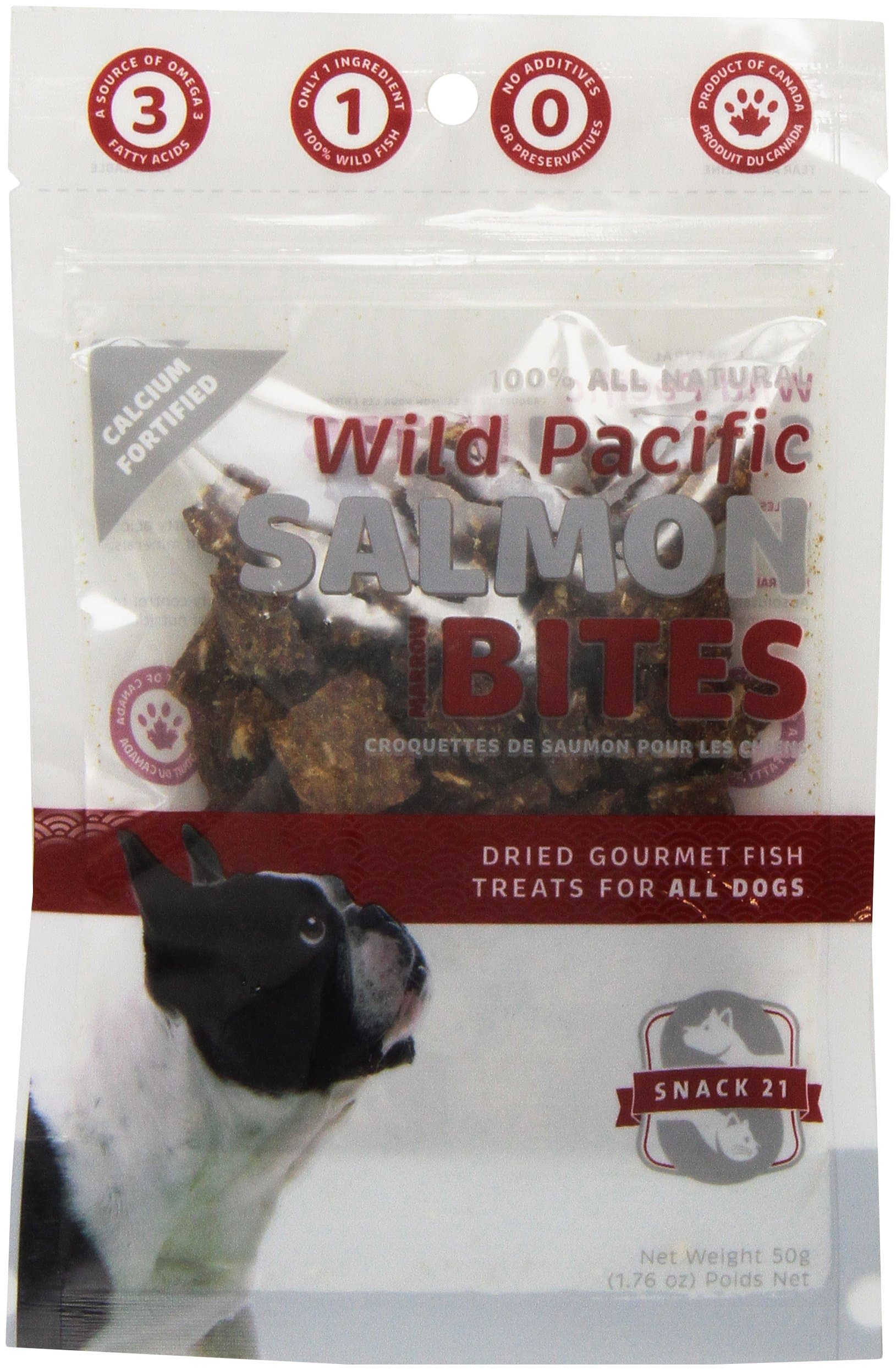 Snack 21 Salmon Marrow Bites For Dogs