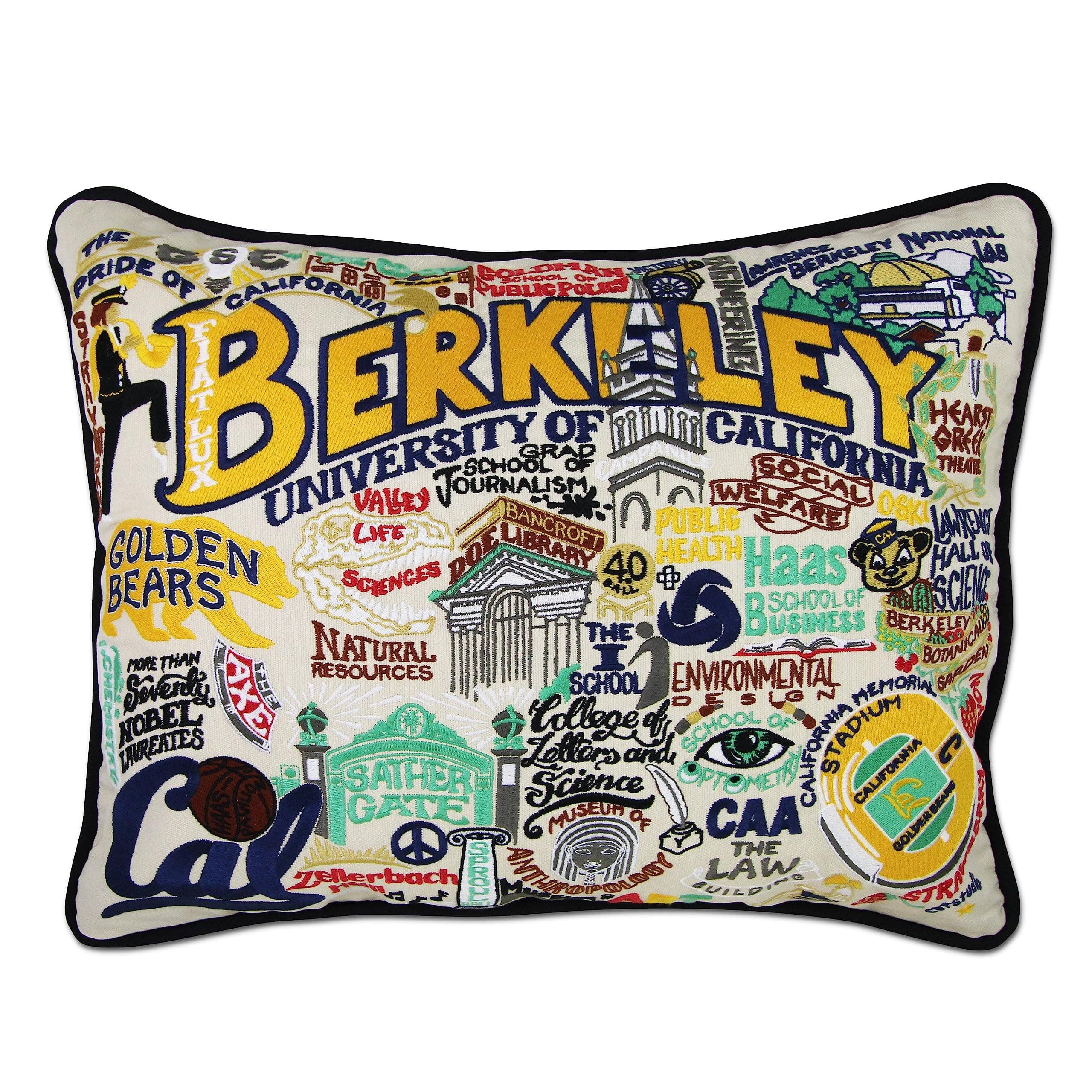 Catstudio UC Berkeley (Cal) Collegiate Embroidered Decorative Throw Pillow