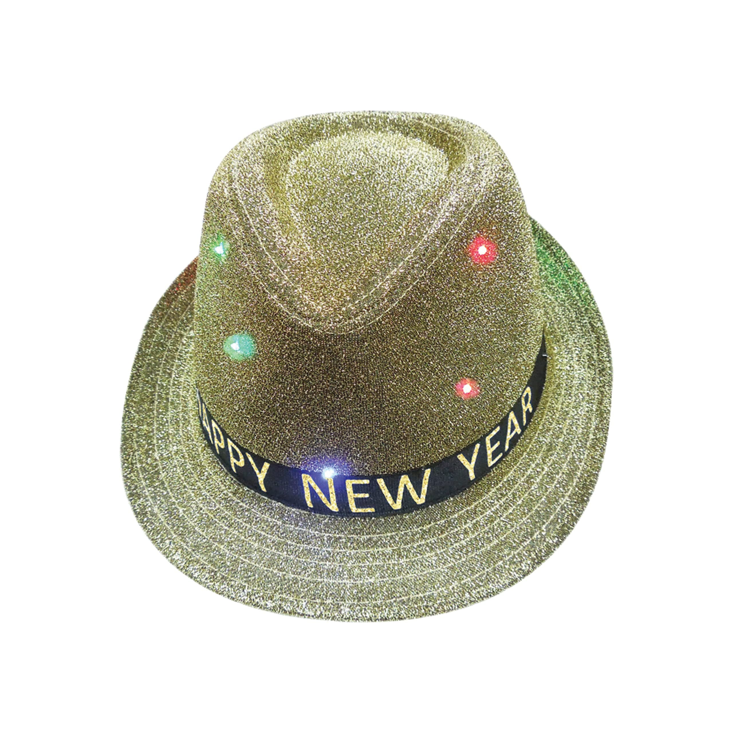Party Magic Happy New Year Hat, Gold