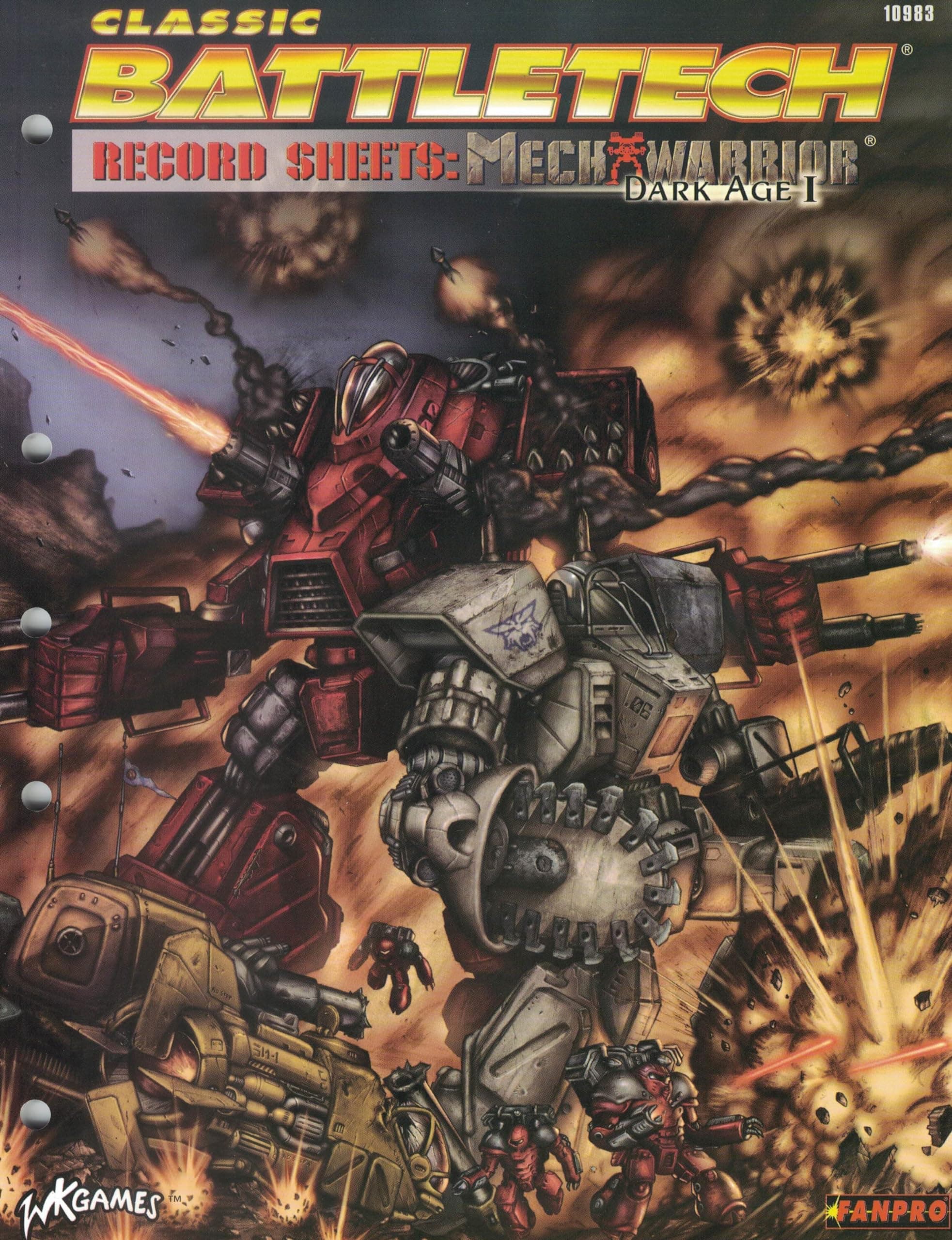 Classic BattleTech Record Sheets: MechWarrior Dark Age I