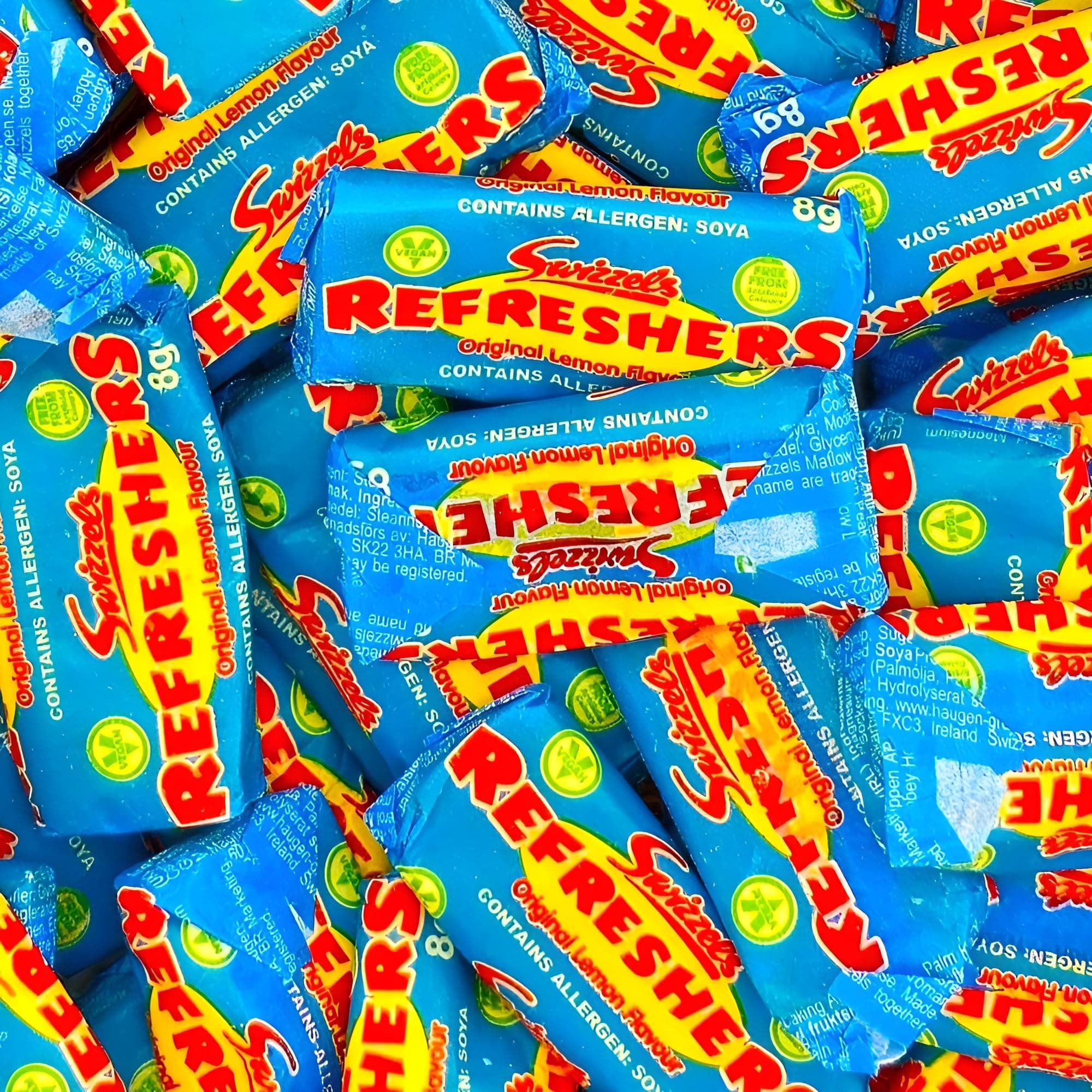 50 Mini Refreshers Chews - Retro Classic Sweets Pick and Mix For Parties, Gifts And Sharing by TJ Sweet Shop.