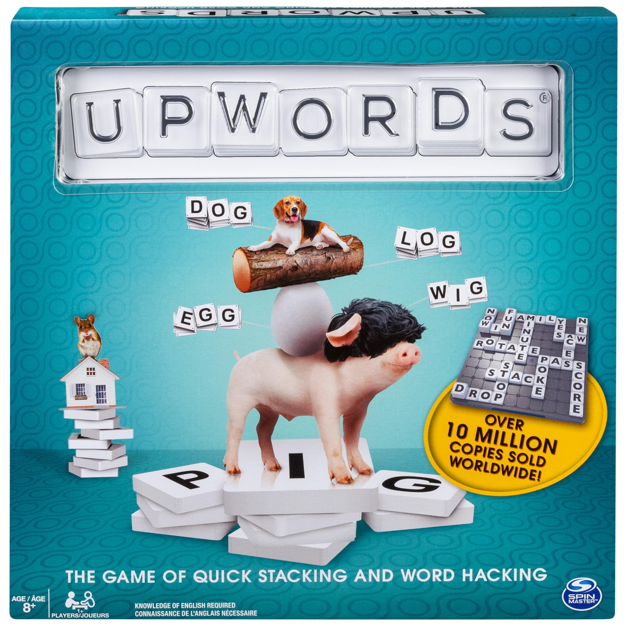 Upwords Board Game