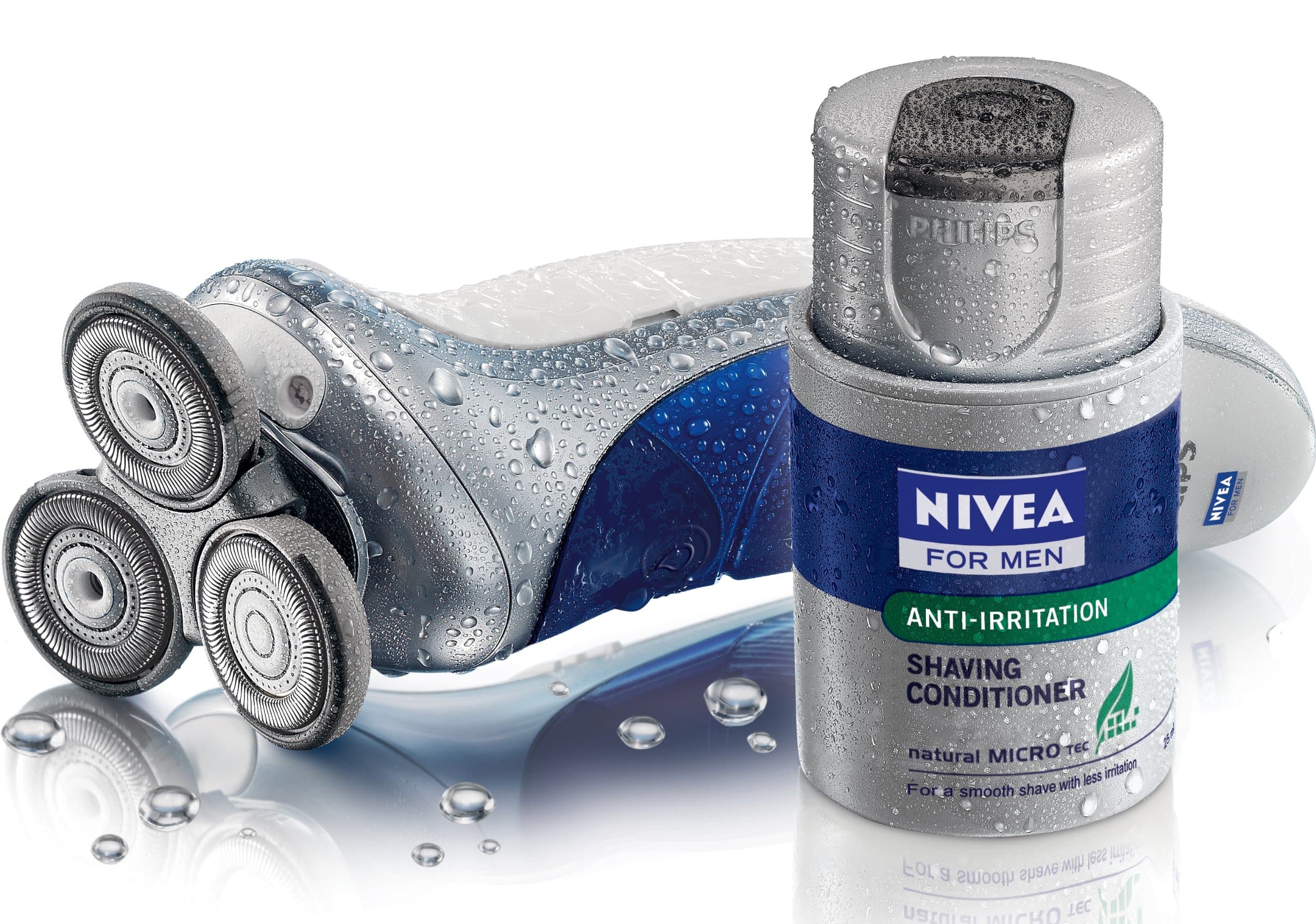 Philips Nivea For Men Shaver HS8420 With Battery Indicator