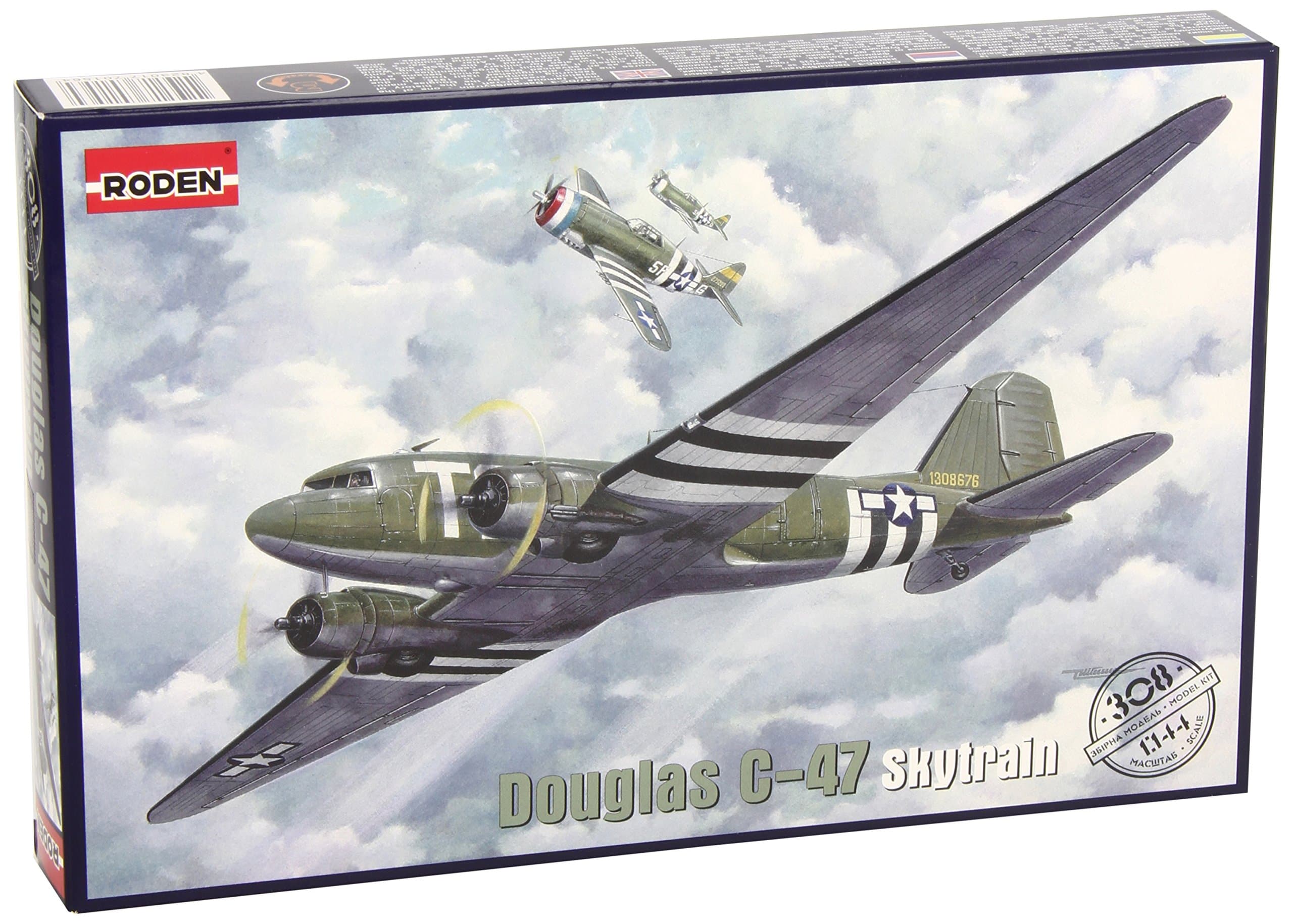 Douglas C-47 Skytrain Airplane Model Building Kit