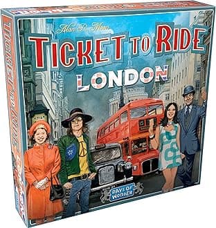 Days of Wonder Adult Ticket to Ride: London, 2-4 Players