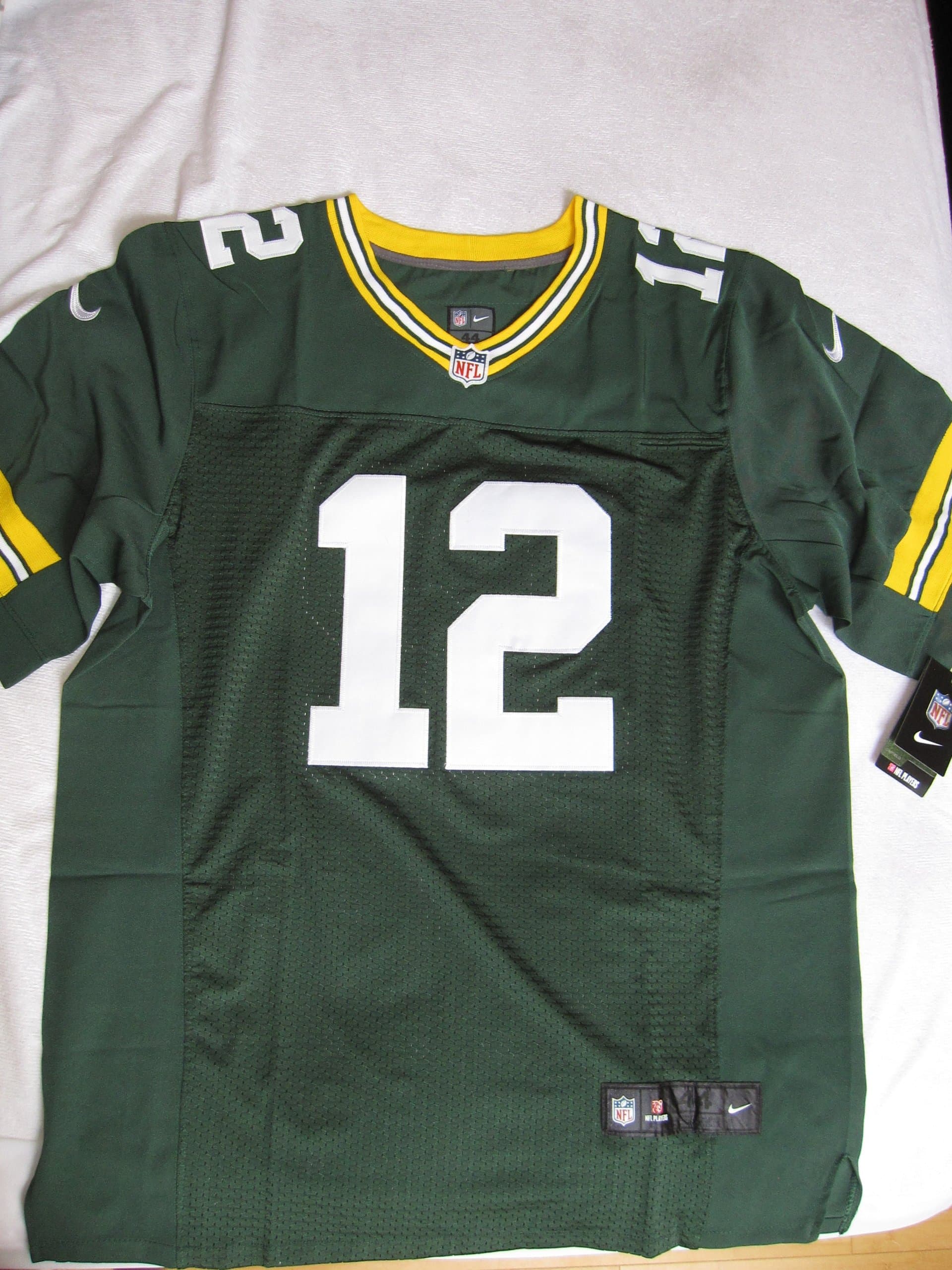 Aaron Rodgers Green Size 44 (Large)
