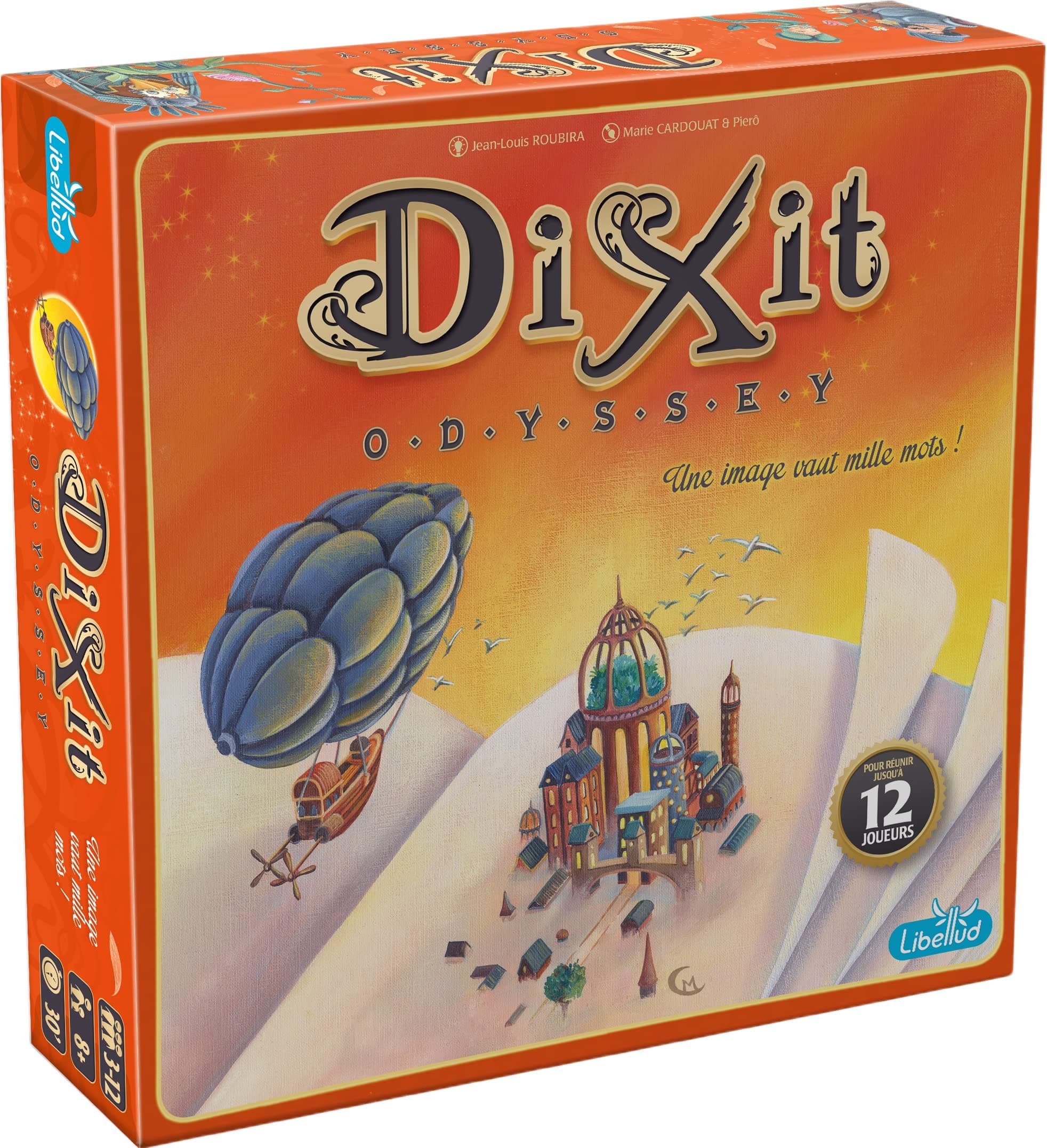 Libellud | Dixit Odyssey (2022 Release) | Communication Game | Age: 8+ | 3 to 12 Players | Game Time: 30 Min