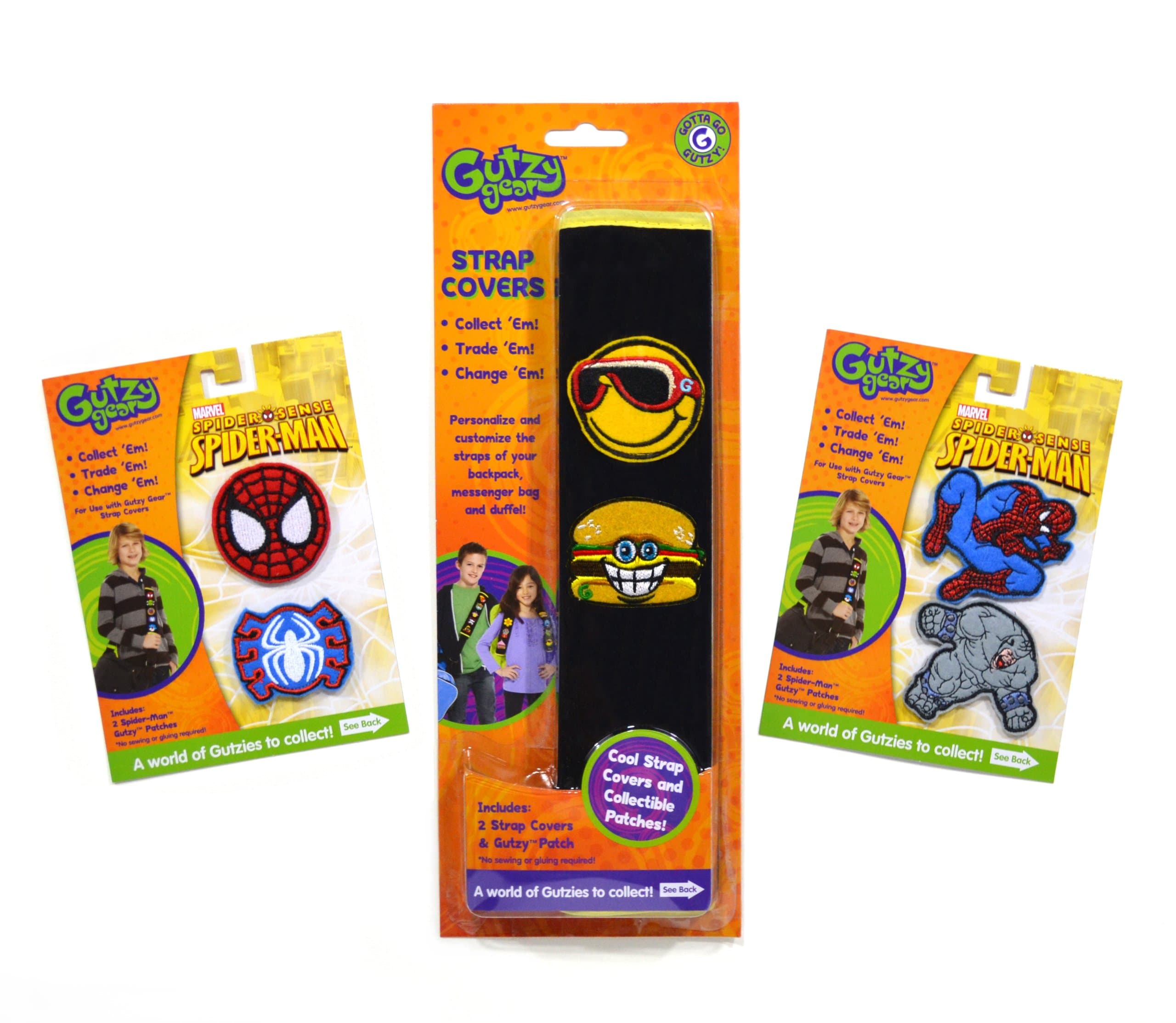 Gutzy Gear Spiderman and Gutzy Straps Bundle