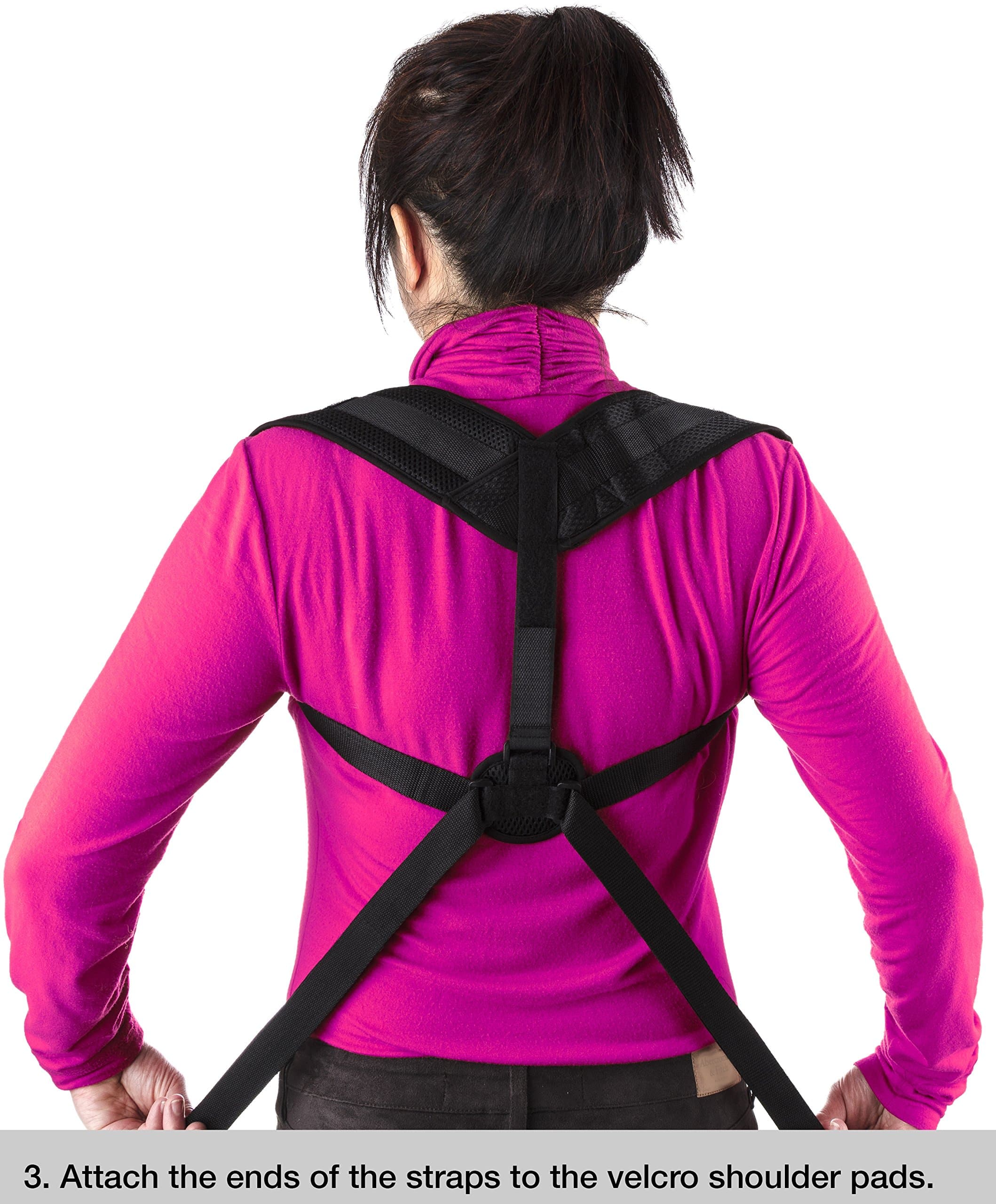 Back Posture Corrector for Women & Men by MakExpress Effective Posture Brace Helps to Improve Posture/Straight Back Support/Prevent slouching and Back Pain Relief (Large)