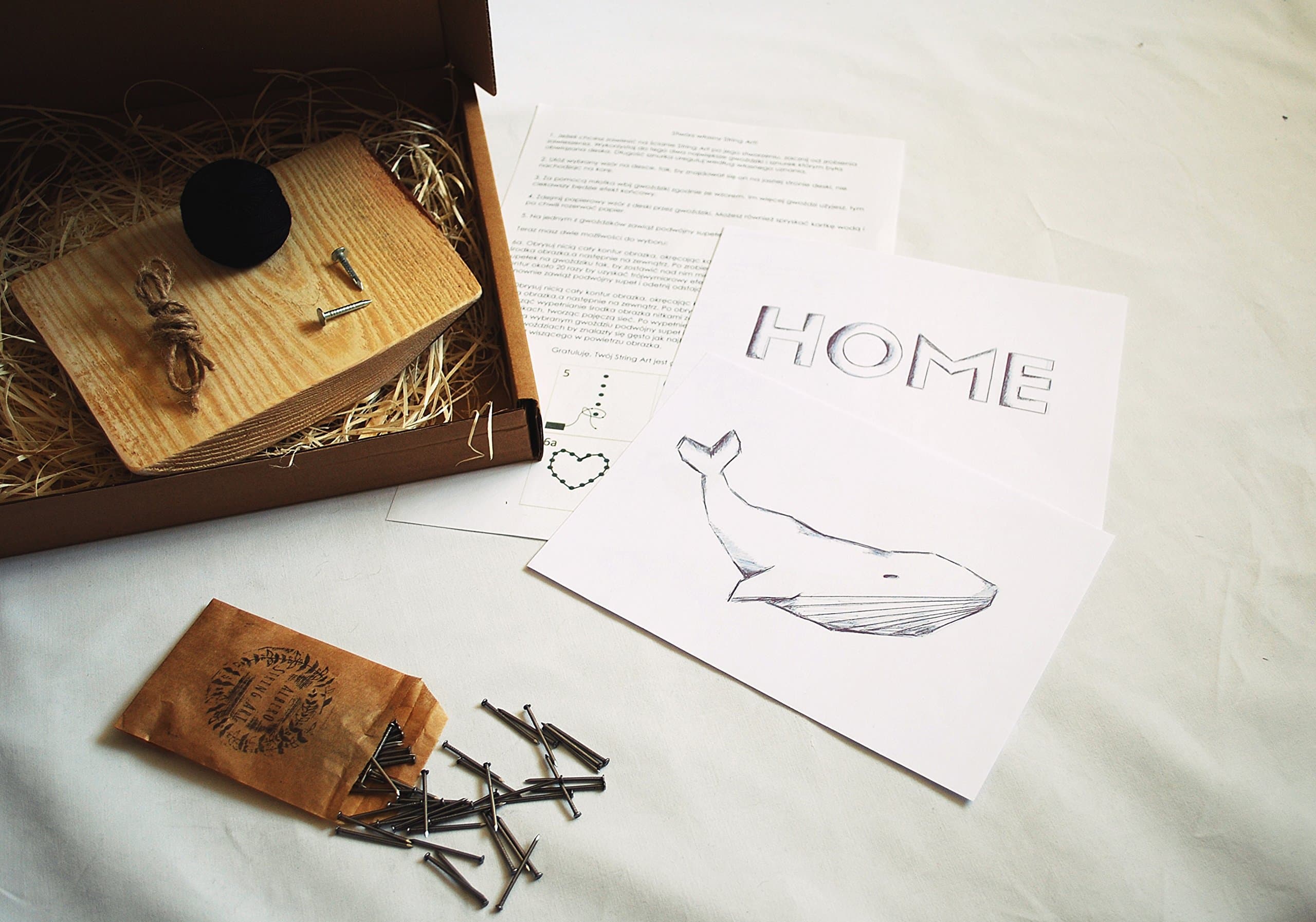 Albero DiY String Art Kit Starter Gift Eco DIY - Home