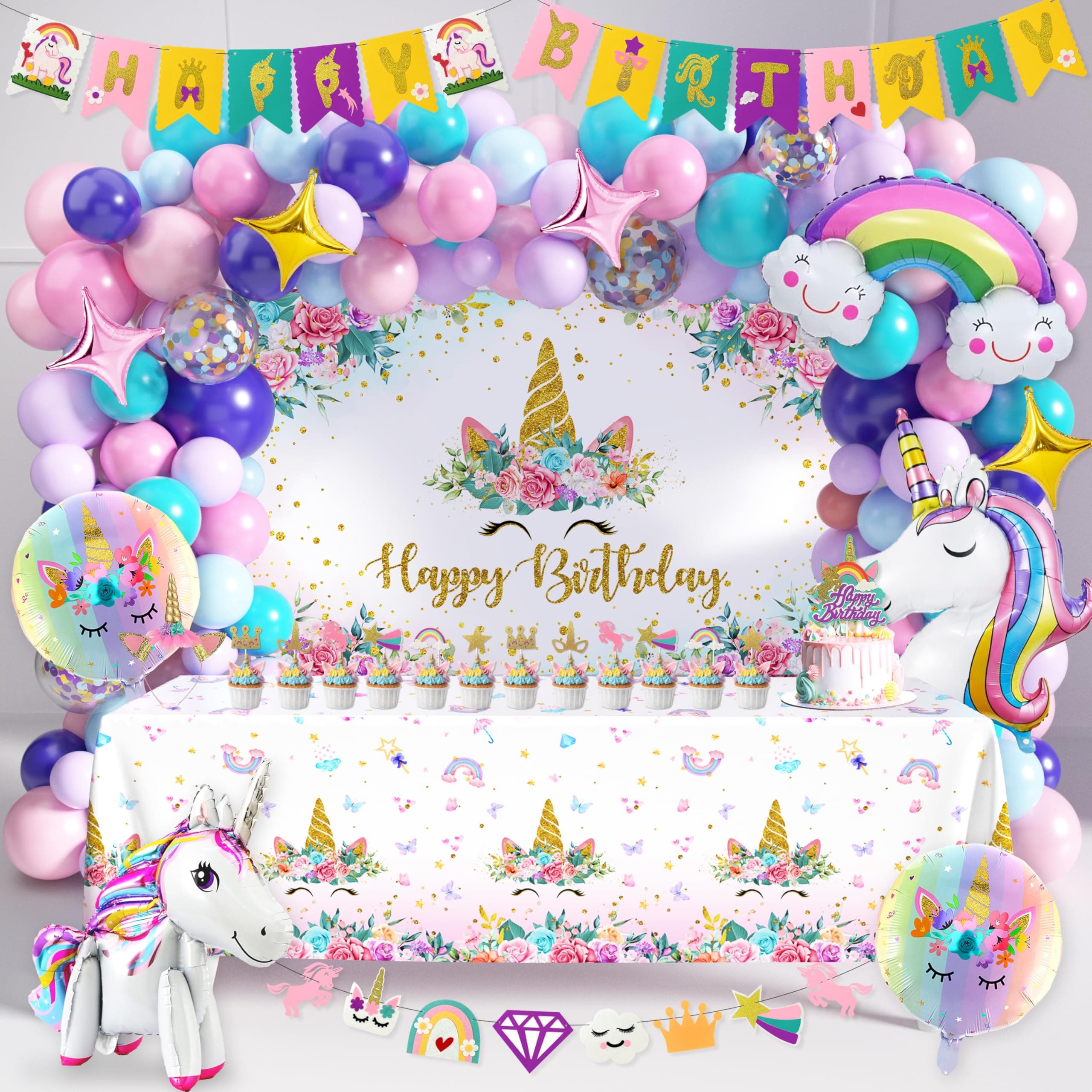 Unicorn Birthday Decorations