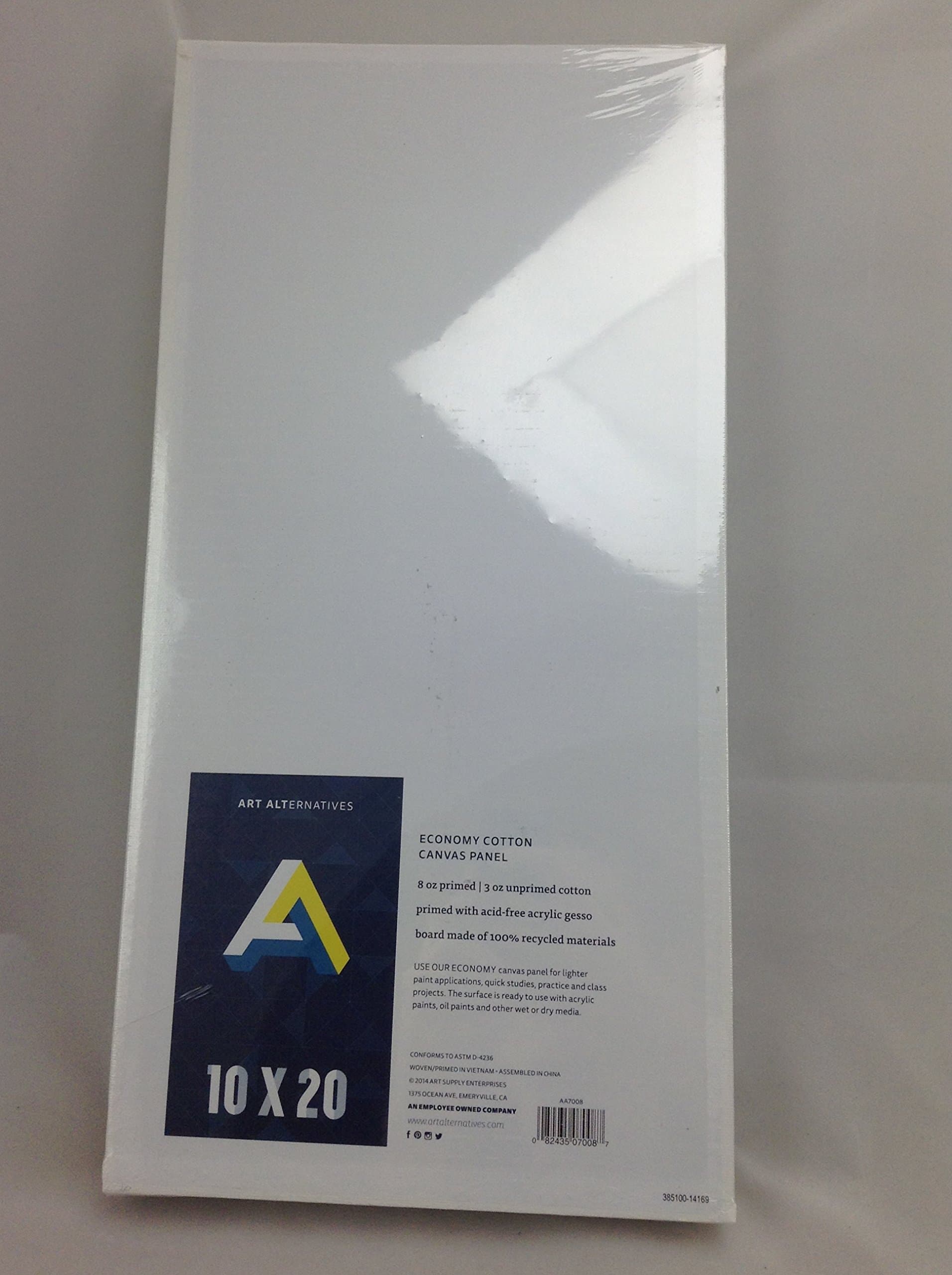 Canvas Panel 10X20 Inches, Pack of 12