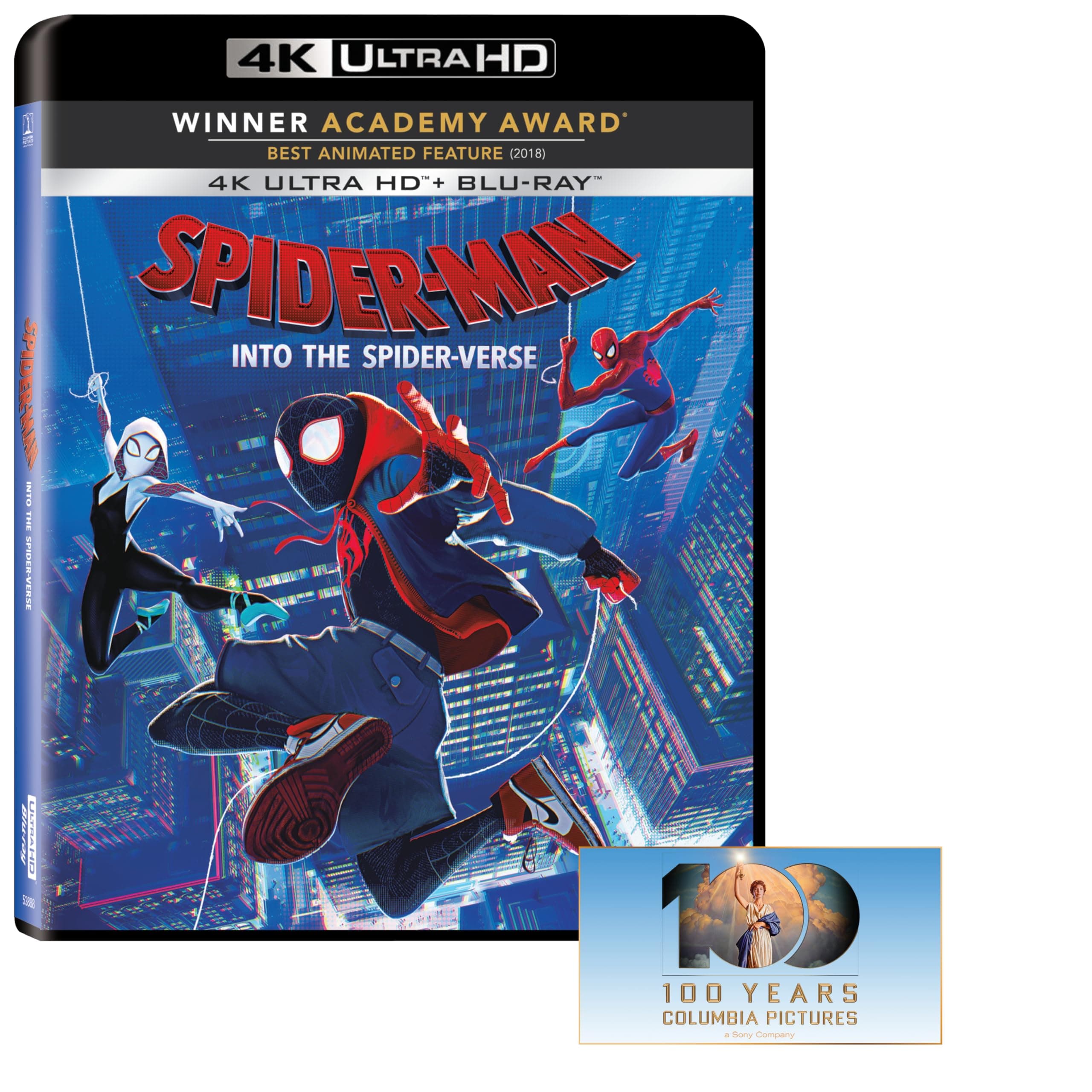 Spider-Man: Into the Spider-Verse - 4K + Blu-ray