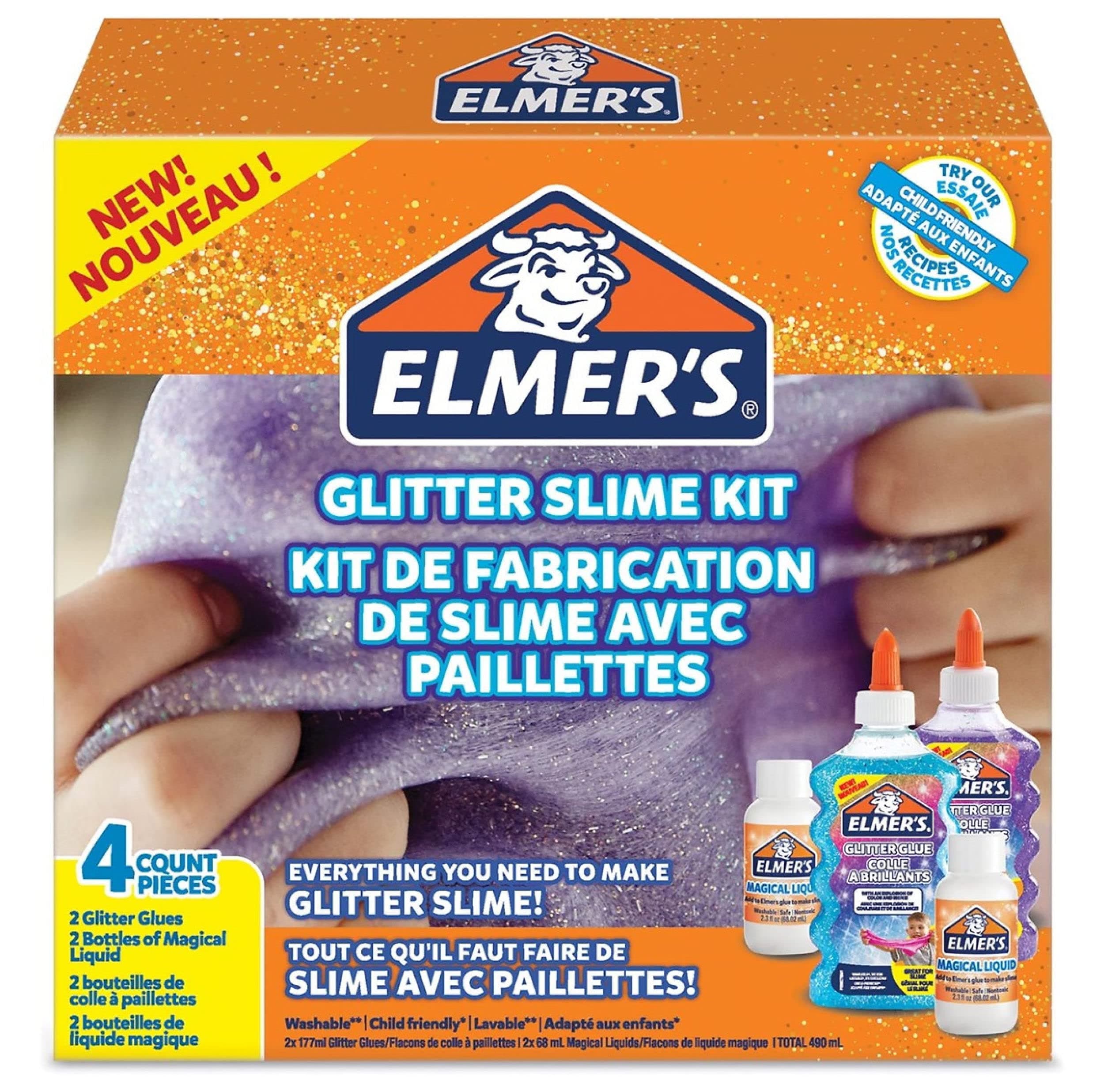 Elmer's Slime Kit Glitter Purple
