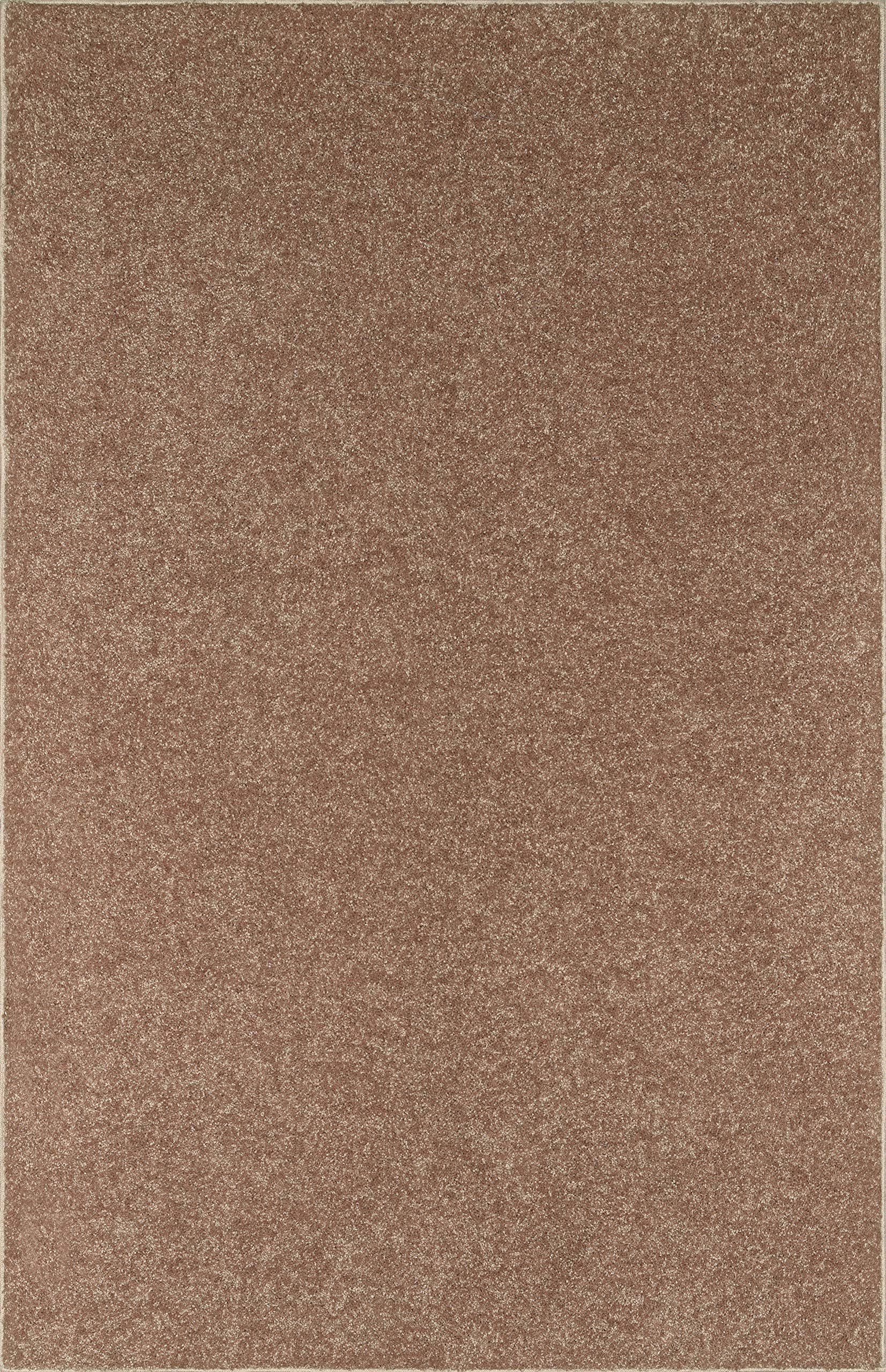 Ambiant Pet Friendly Solid Color Area Rugs Brown - 5' x 7'