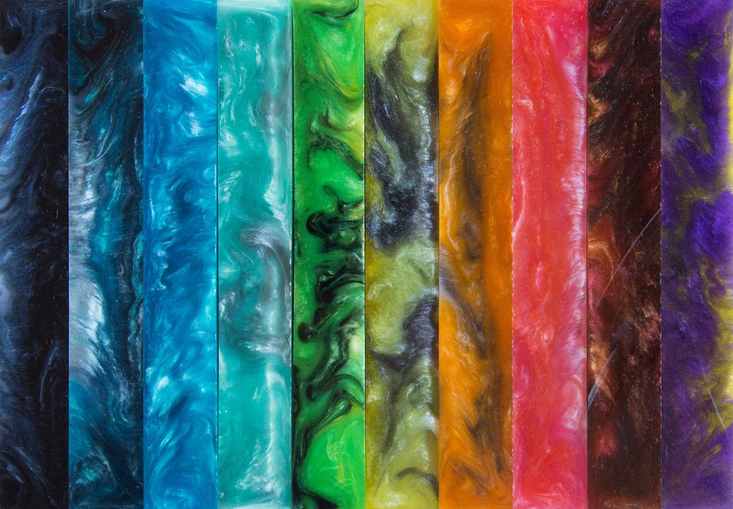 Alumilite Pen Blanks (10-Pack) (Bright Mix)