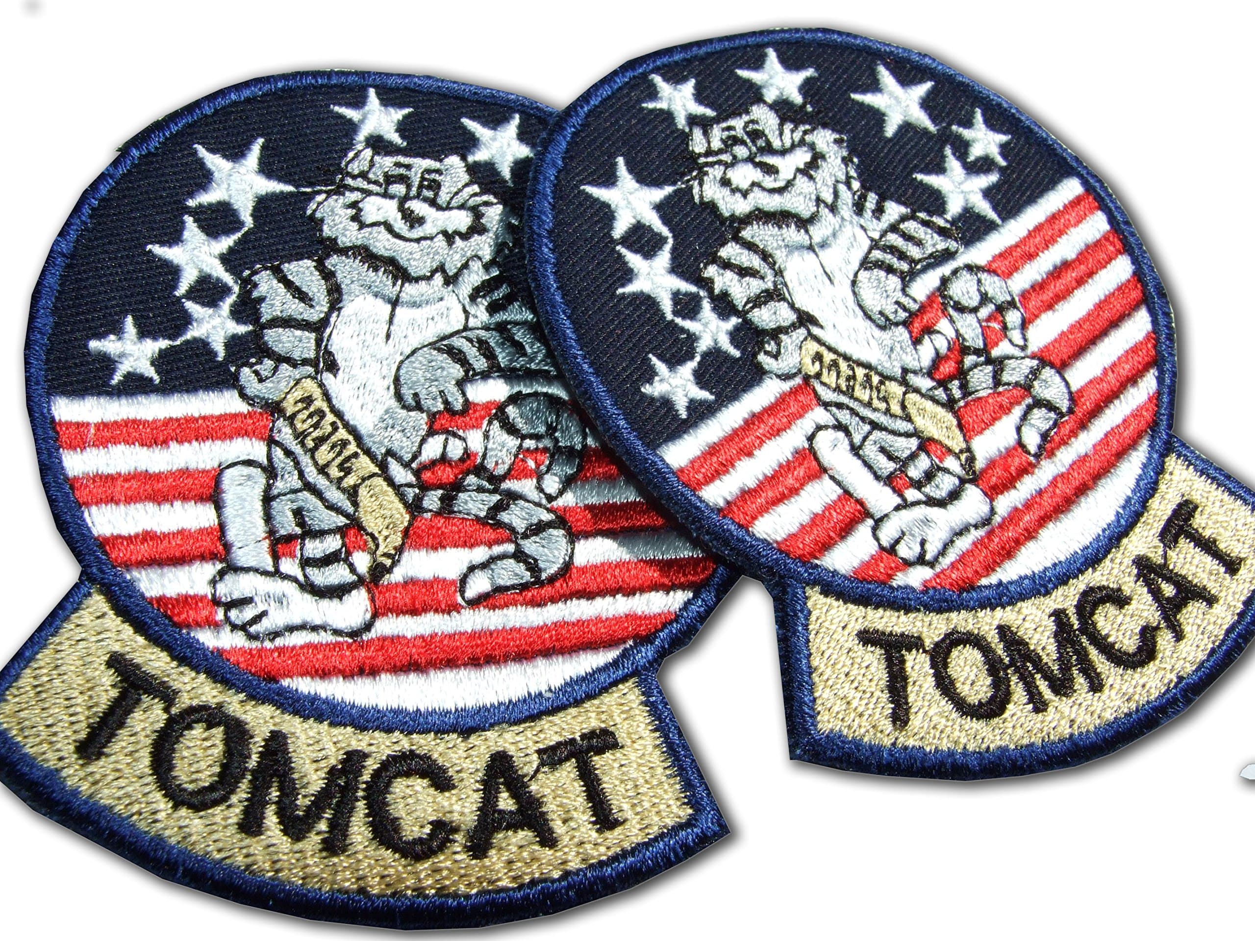 F14 Tomcat Patch by ONEKOOL , 4 Iron On Badges