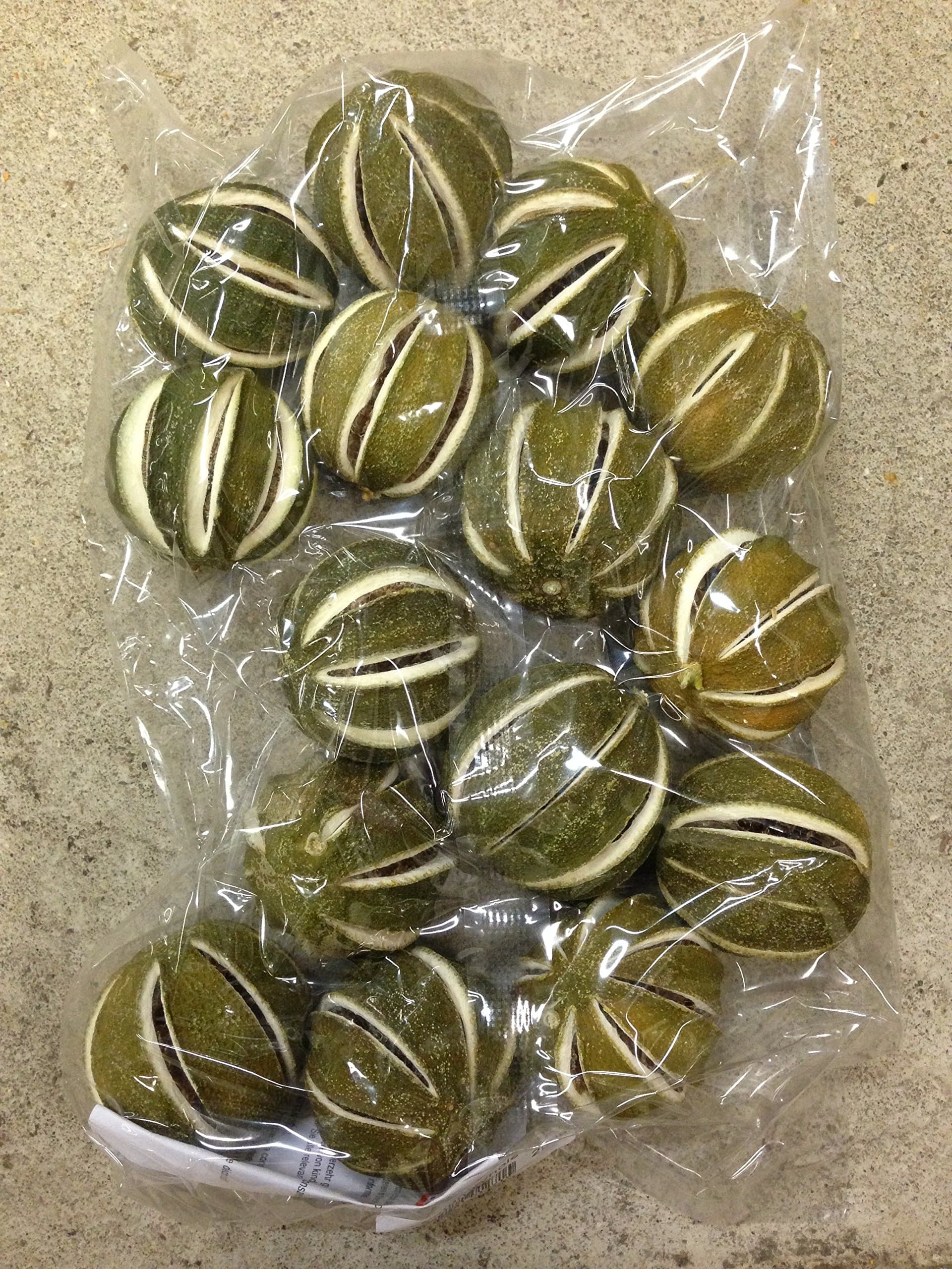 Dried Whole Green Oranges