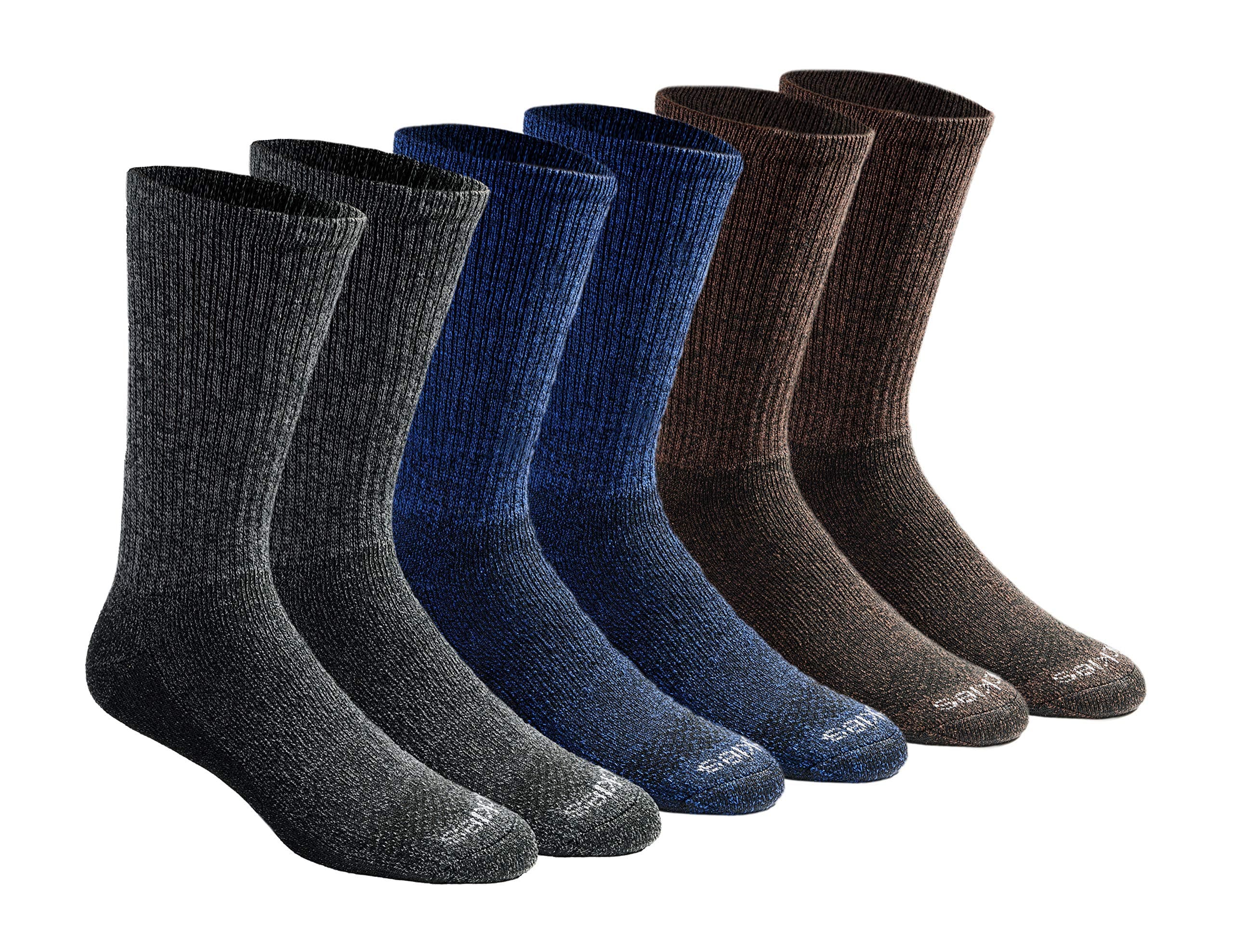 Men's Dri-Tech Original Moisture Control Crew Socks (6-Pack)
