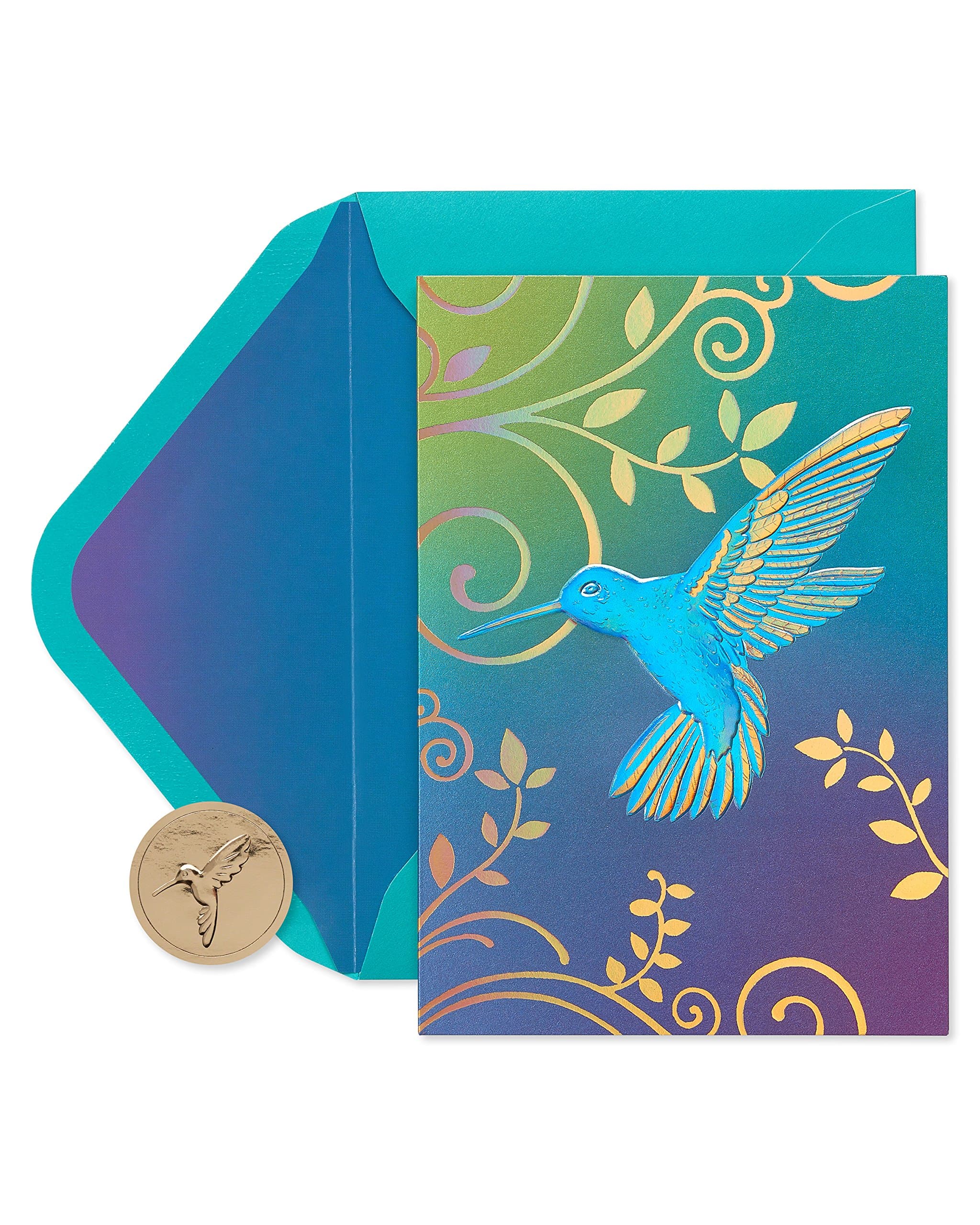 Blank Cards with Envelopes, Hummingbird (12-Count)