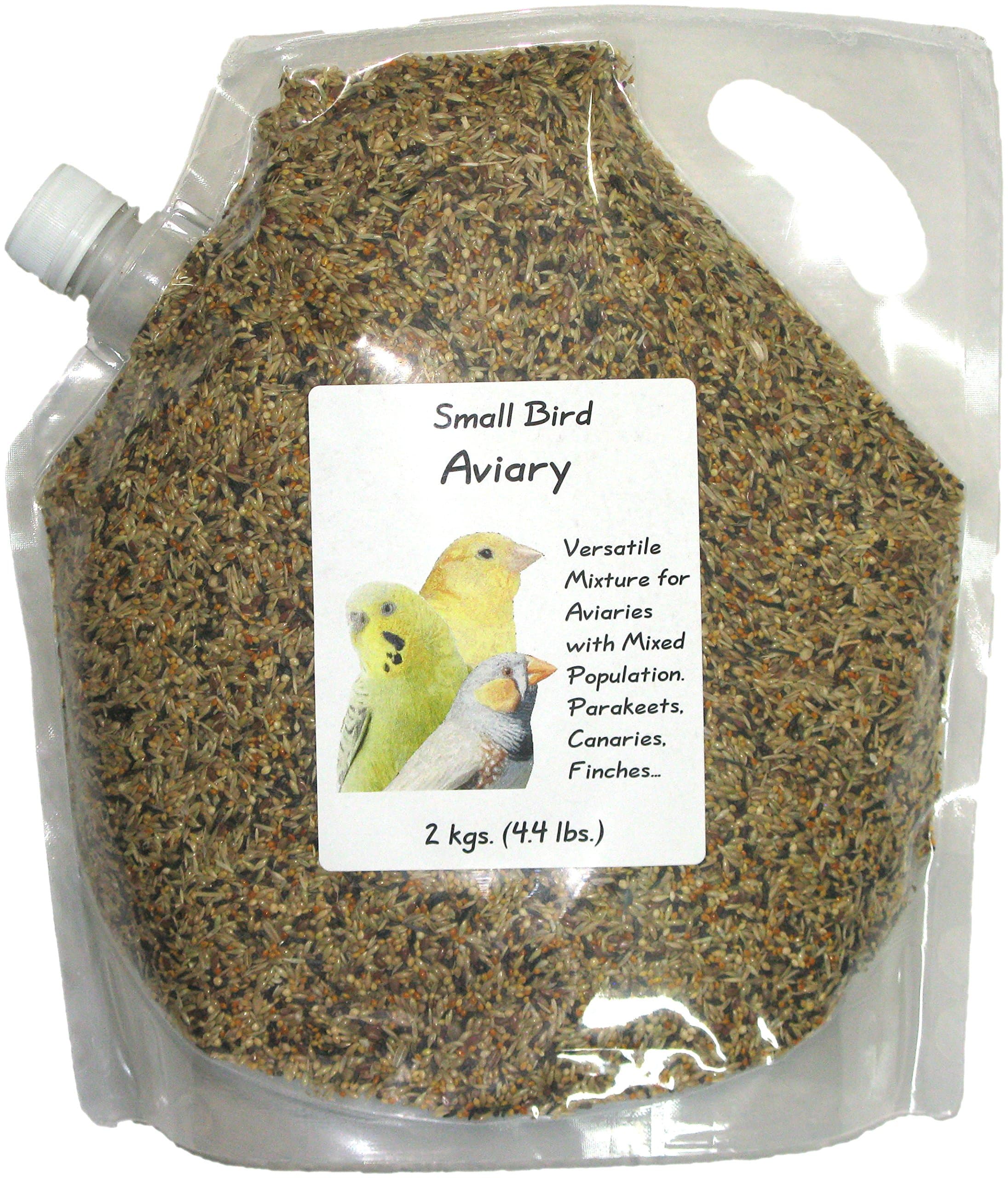 Small Bird Aviary, 2 kg (4.4 lbs) Pour Spout Bag