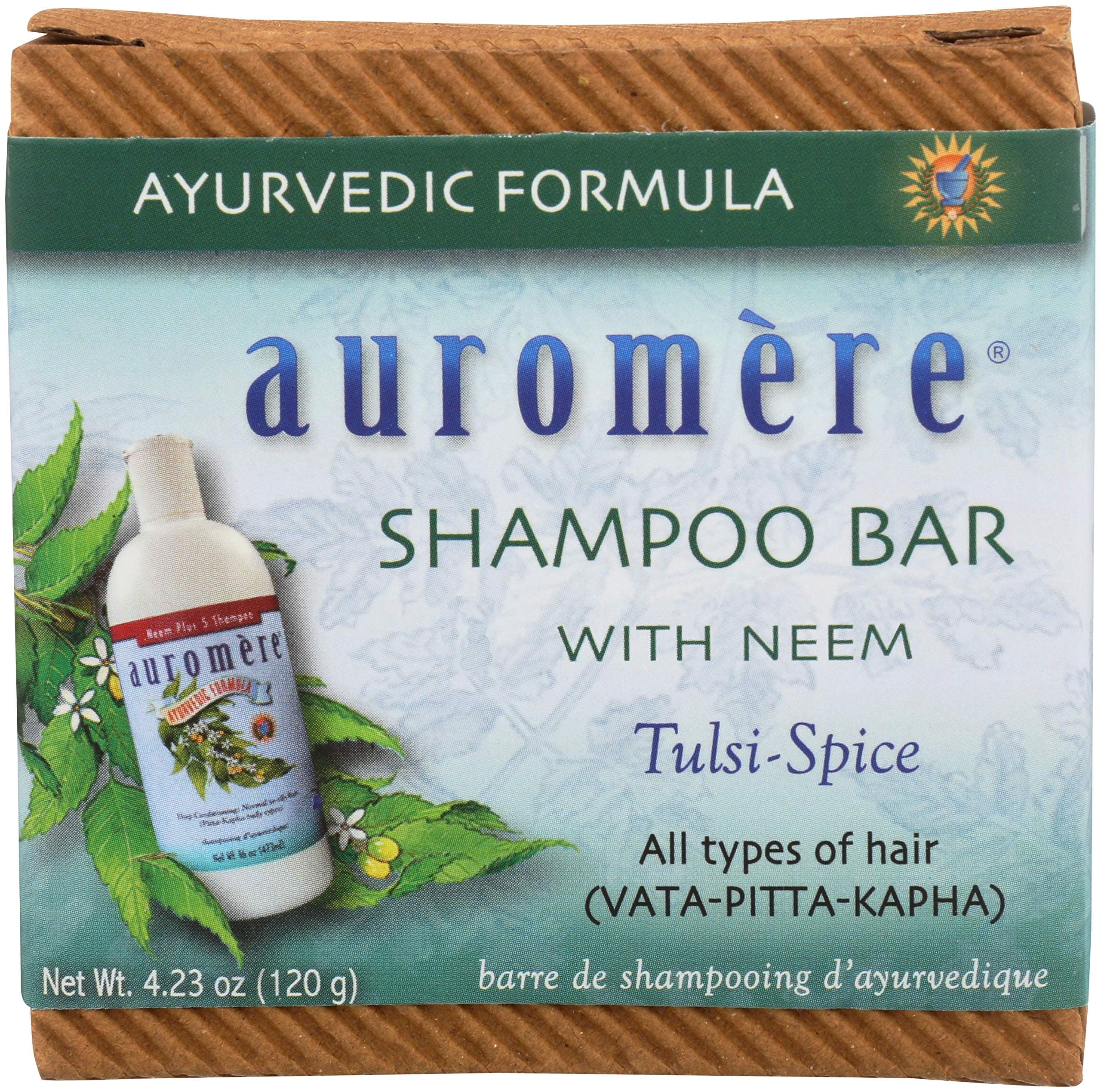 Neem Plus 5 Herb Shampoo In A Bar 2.75 Oz - Auromere