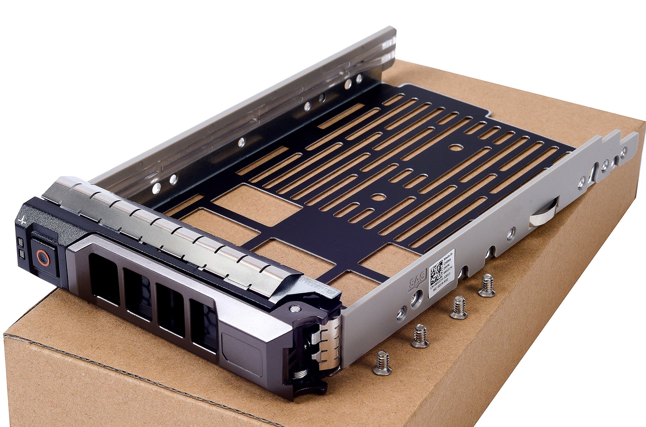 New 3.5" SAS SATA Hard Drive Tray Caddy Replacement for Dell PowerEdge T330 T430 T630 R230 R330 R430 R530 R630 R730 R730XD R930 series,Compatible part number KG1CH 0KG1CH